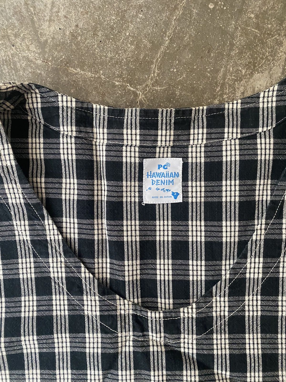 Porter Classic Porter Classic Hawaiian Denim Pullover Vest Kapital Sacai Size US XL / EU 56 / 4 - 2 Thumbnail
