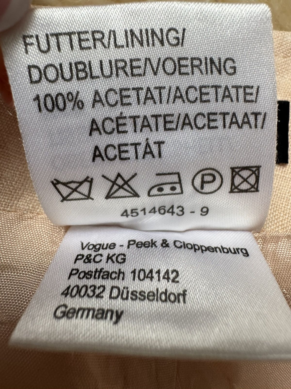 Vogue Vogue linen skirt in very good condition size 38 Size 30" / US 8 / IT 44 - 6 Thumbnail