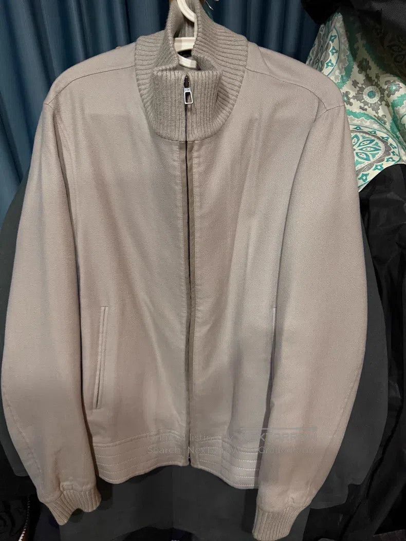 Loro Piana Loro Piana Stand collar double-layered cashmere jacket Size US XL / EU 56 / 4 - 1 Thumbnail