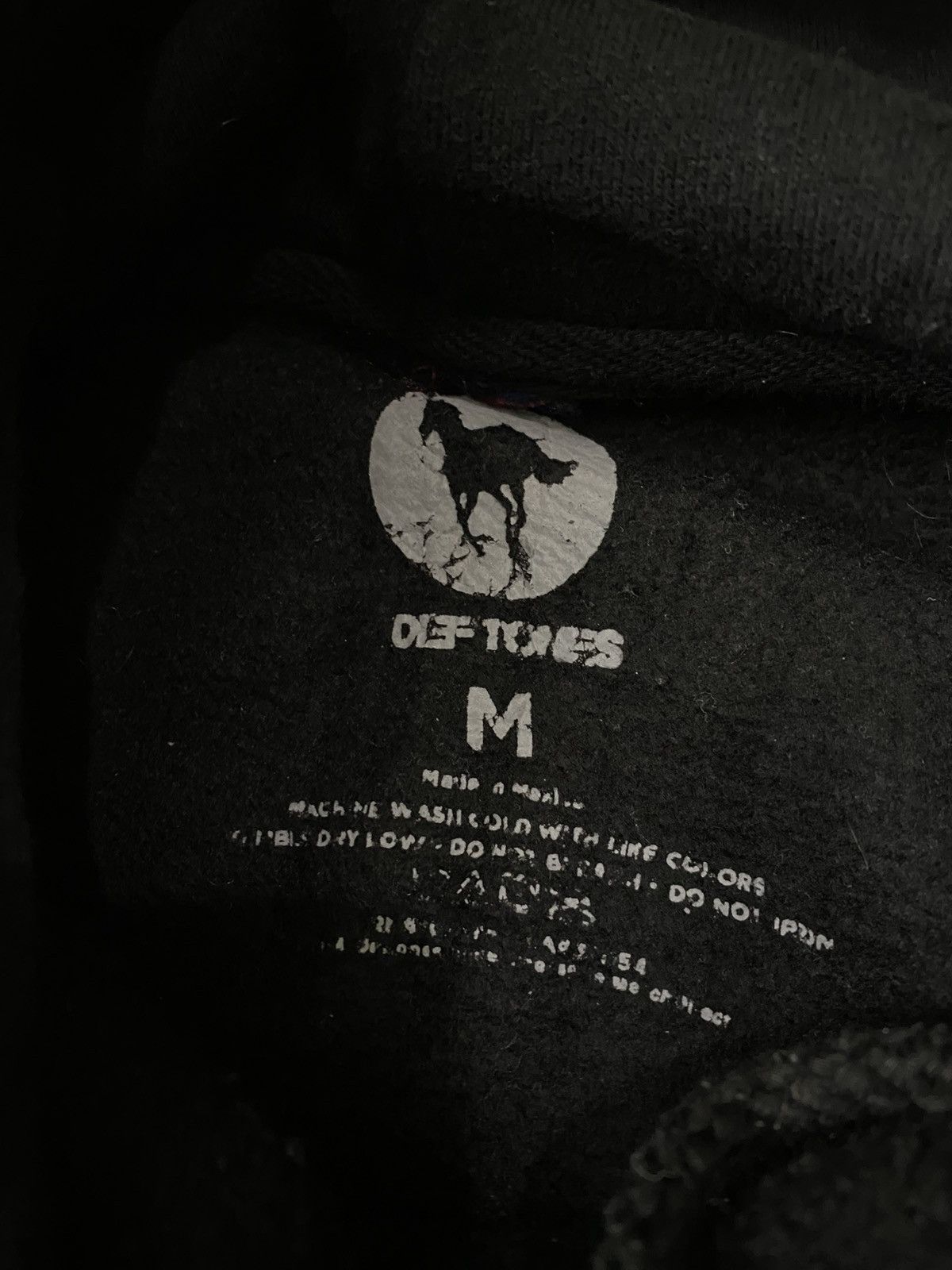 Band Tees THE DEFTONES HOODIE. Size US M / EU 48-50 / 2 - 6 Thumbnail