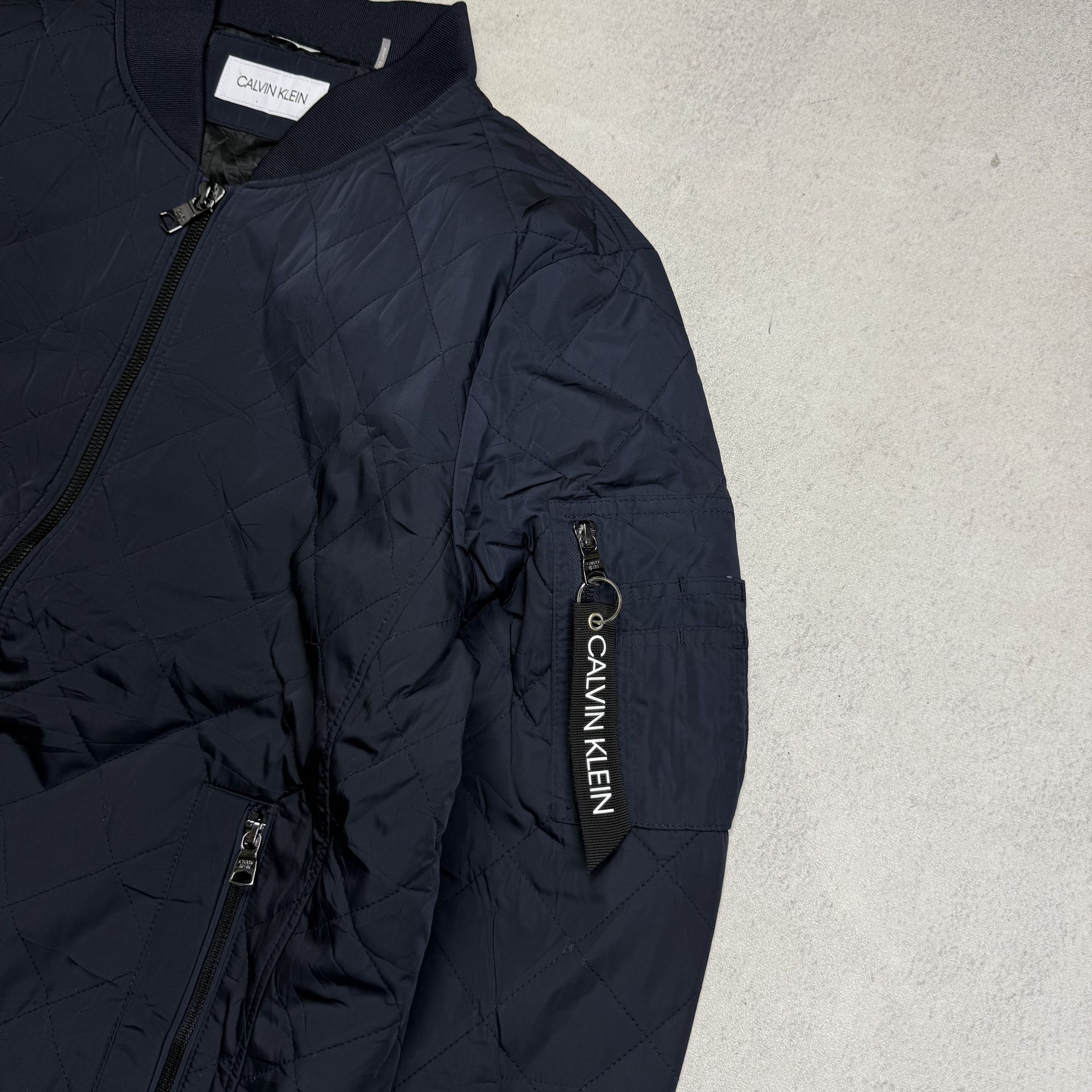 Calvin Klein Calvin Klein Quilted Baseball Varsity Bomber Jacket Size US L / EU 52-54 / 3 - 5 Thumbnail