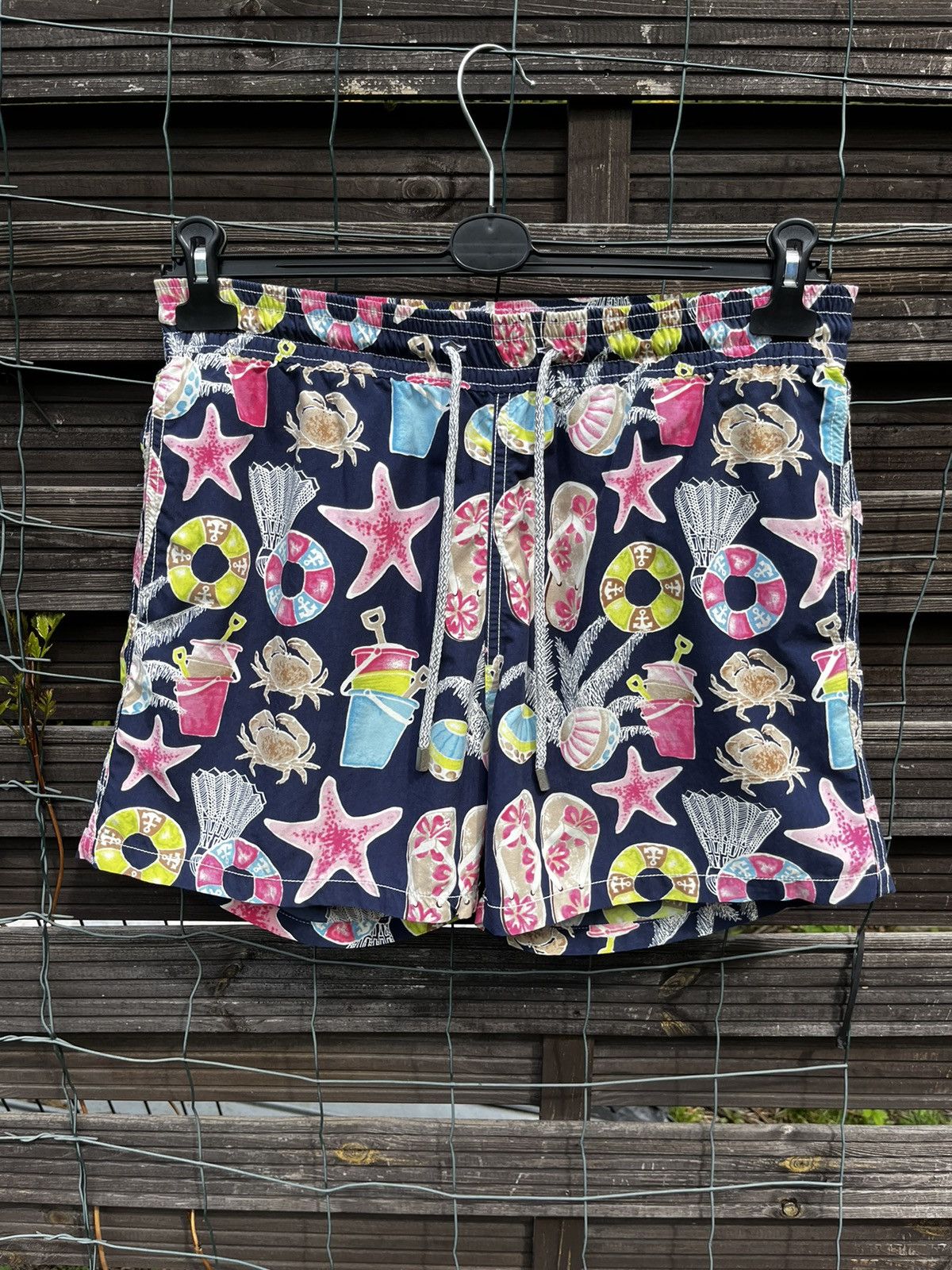 Vilebrequin 🦀 VILEBREQUIN MOOREA DESIGNER SWIM LUXURY STREETWEAR SHORTS Size US 32 / EU 48 - 2 Thumbnail