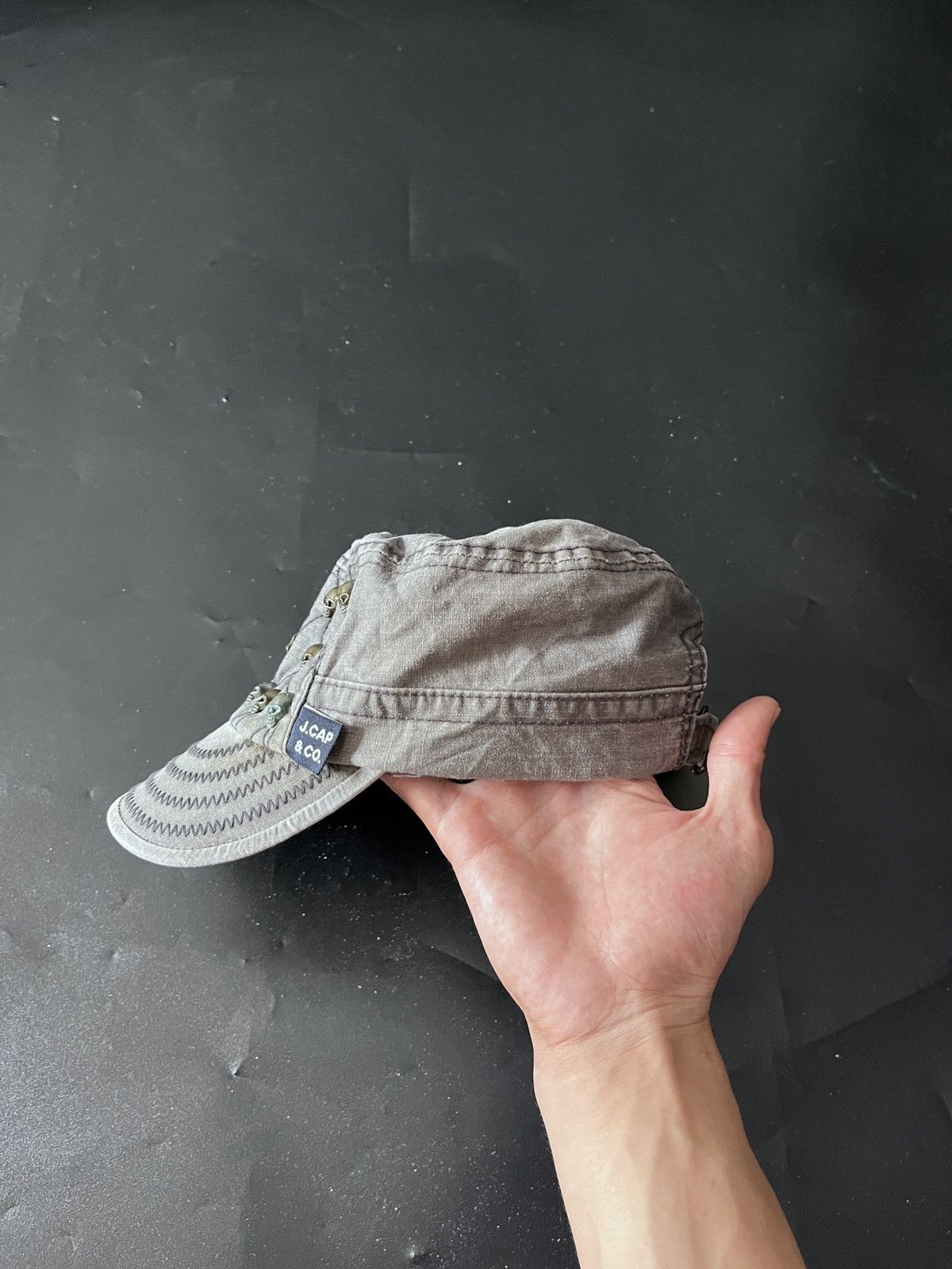 Japanese Brand japanese Commando j.cap skull hat Size ONE SIZE - 4 Thumbnail
