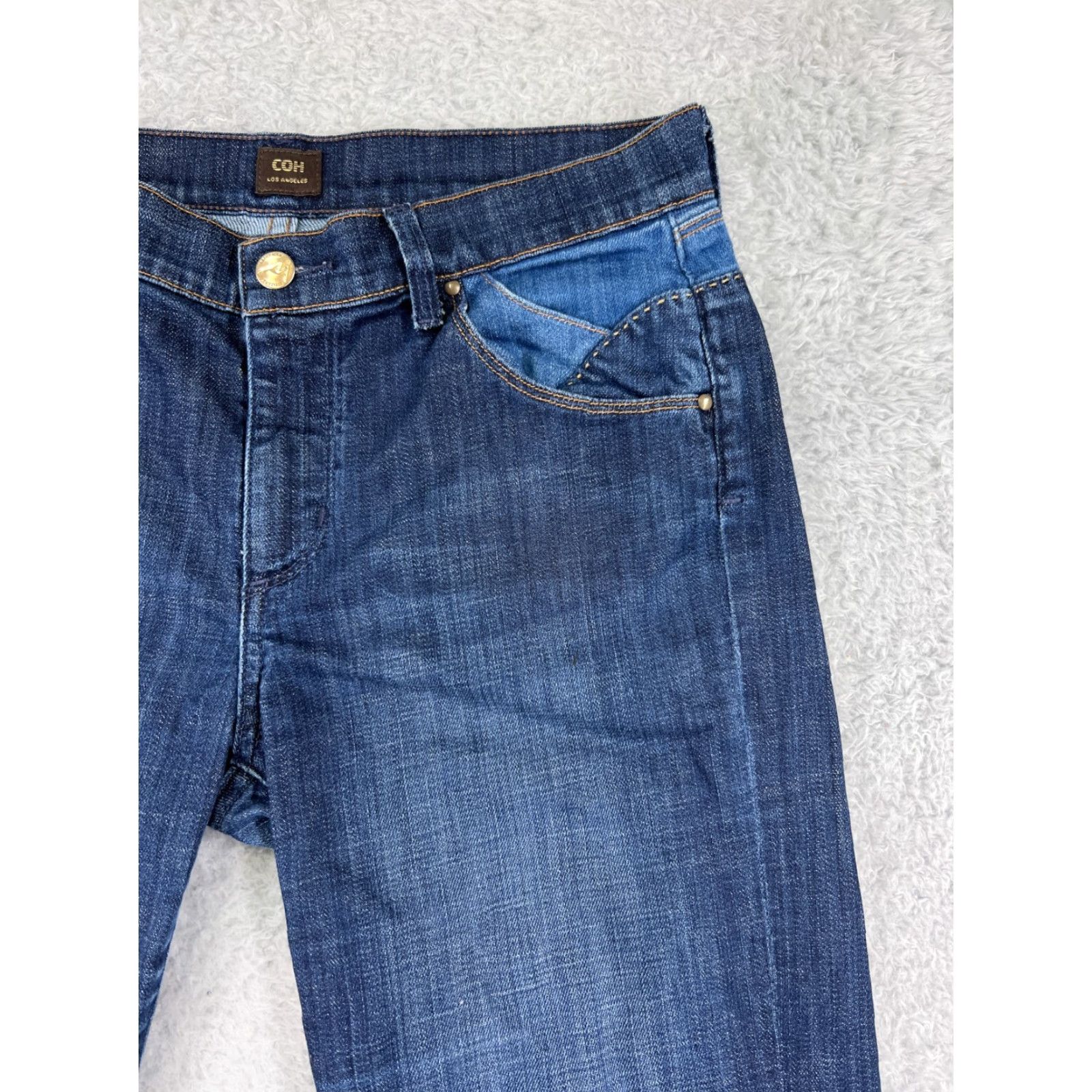 Citizens Of Humanity Citizens of Humanity COH Jeans Capri Womens 8 Blue Cotton Denim Medium Stretch 5-Pocket Designer American United States 2000s Womens jeans Size 30" / US 8 / IT 44 - 7 Thumbnail
