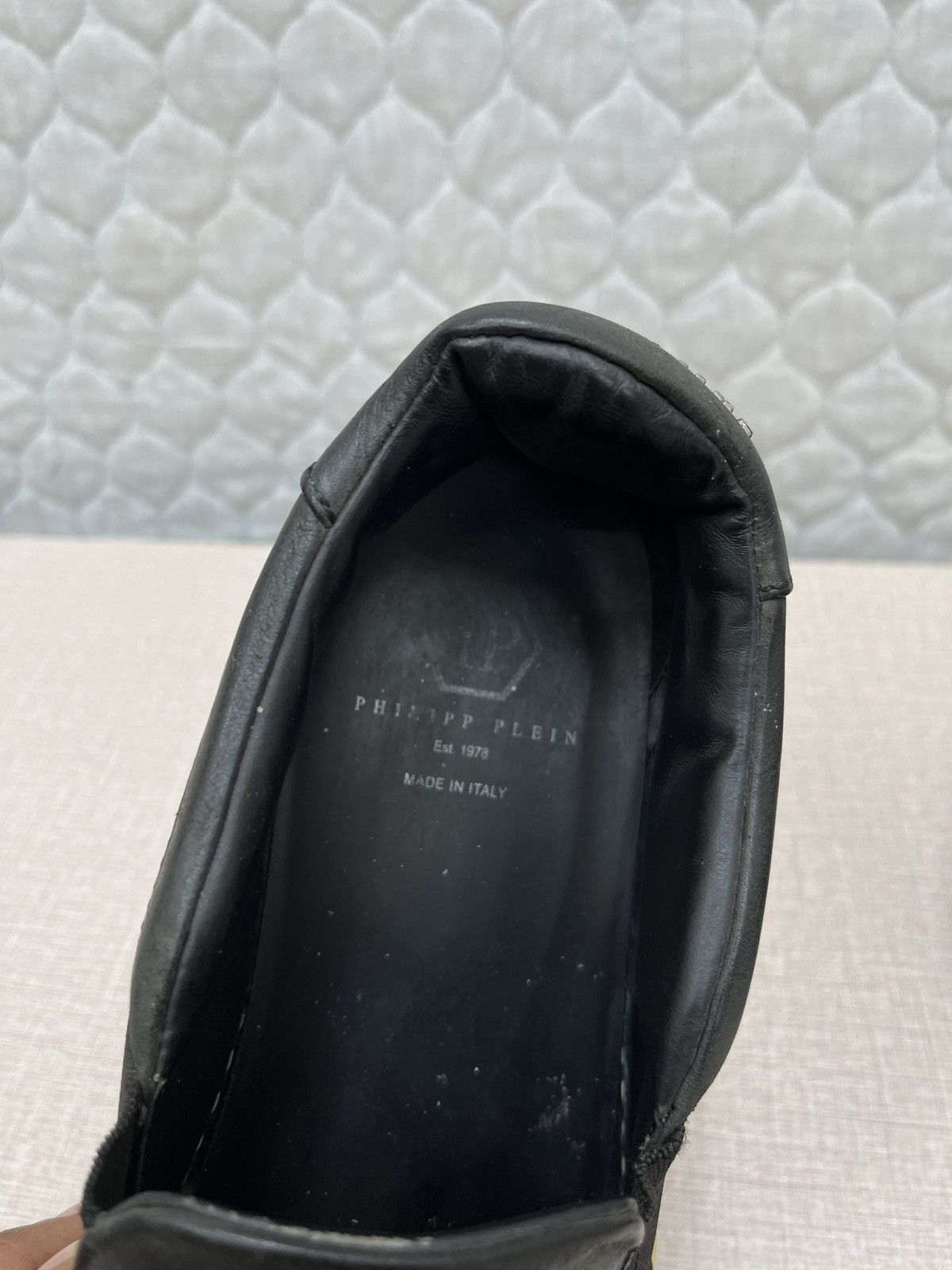 Philipp Plein 🔥🔥🔥STEALS PHILIPP PLEIN STUDDED SLIP ON SHOE Size US 8.5 / EU 41-42 - 11 Thumbnail