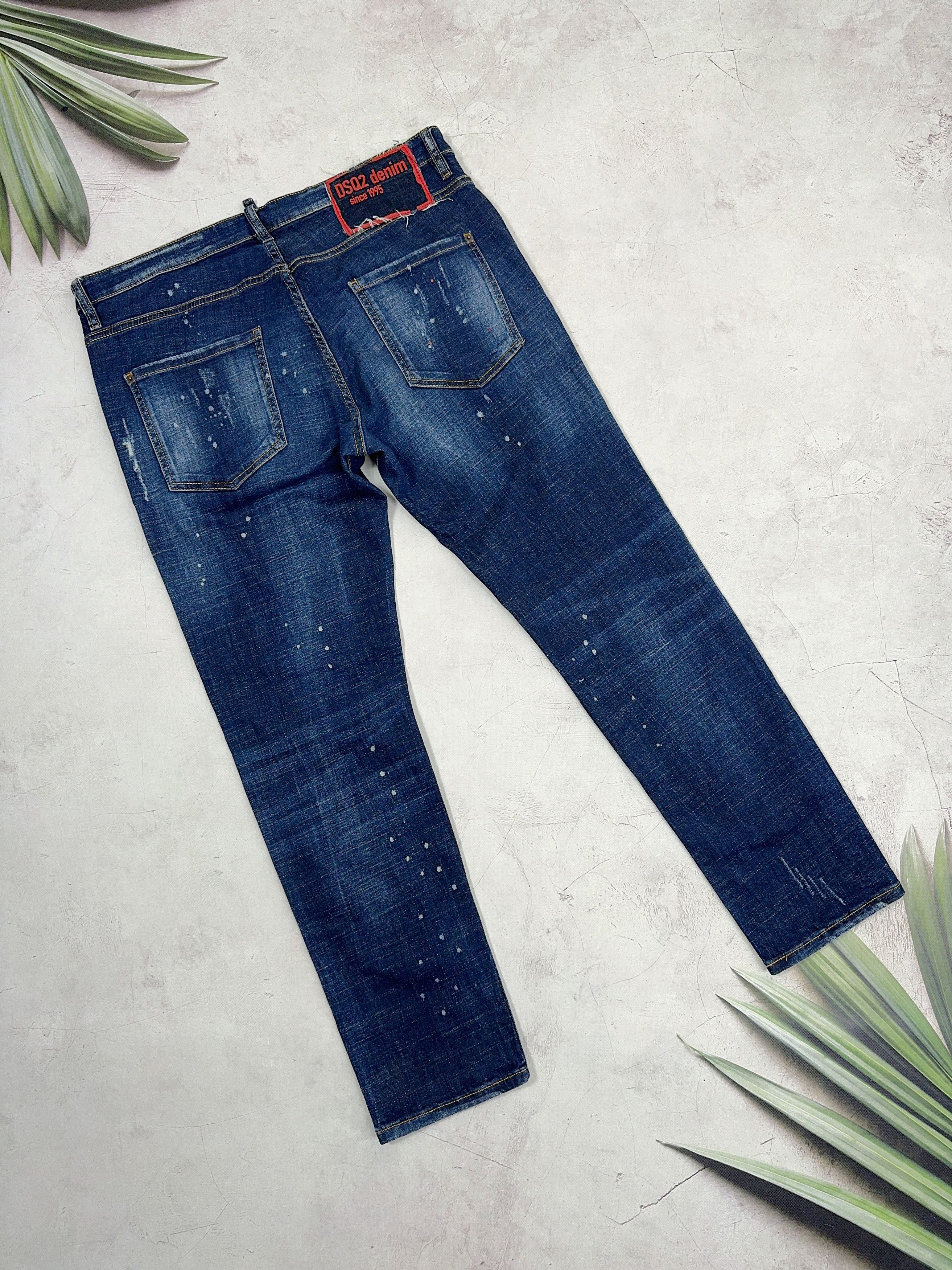 Dsquared2 DSQUARED2 «TIDY BIKER» JEANS with DSQUARED2 FAN