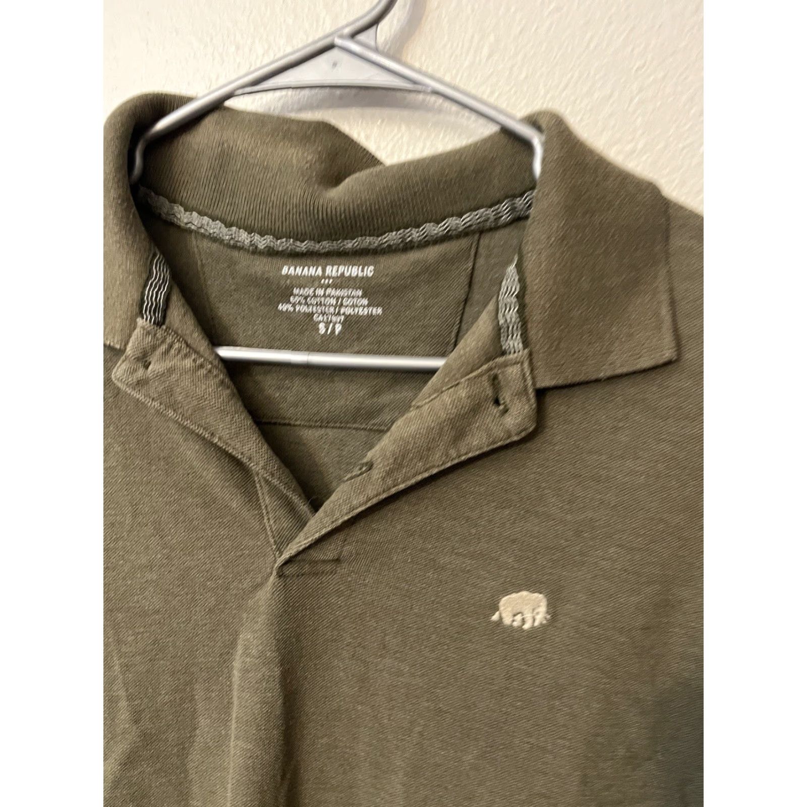 Banana Republic Banana Republic Polo Shirt Regular Mens Small Brown Cotton Knit Vintage No Size US S / EU 44-46 / 1 - 3 Thumbnail