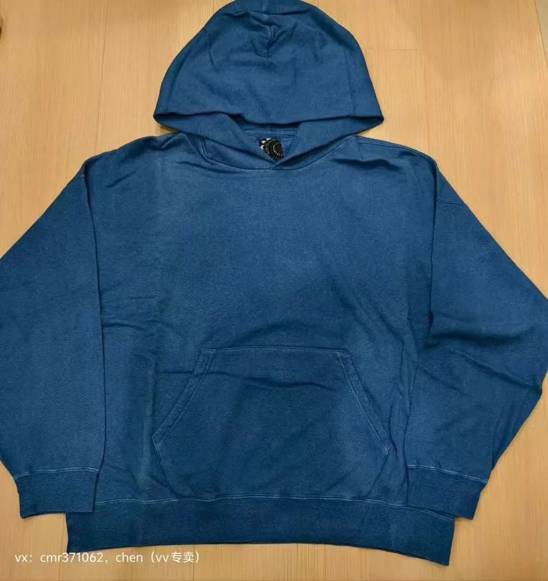 Visvim VISVIM 21 ICT AMPLUS HOODIE P.O Indigo 3 Ruffie Cotton O.D. Size US L / EU 52-54 / 3 - 1 Thumbnail