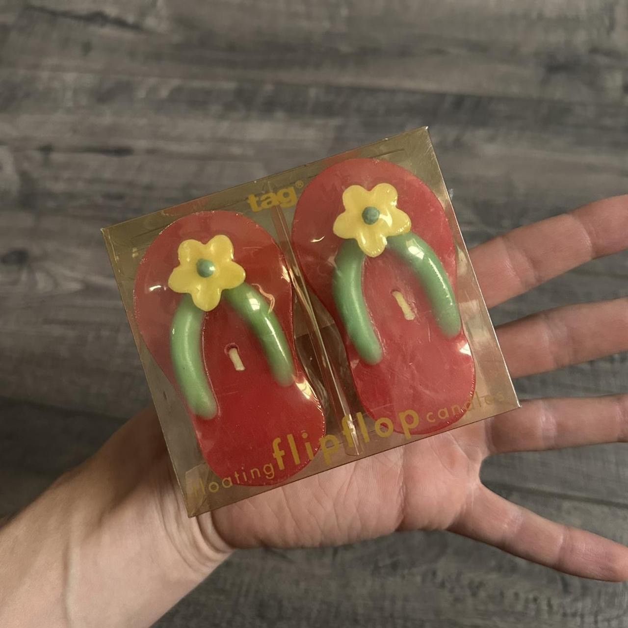 Vintage Rare Vintage Y2K 2000s Flip Flop Glam Cute Wax Bath Candle Size ONE SIZE - 7 Thumbnail