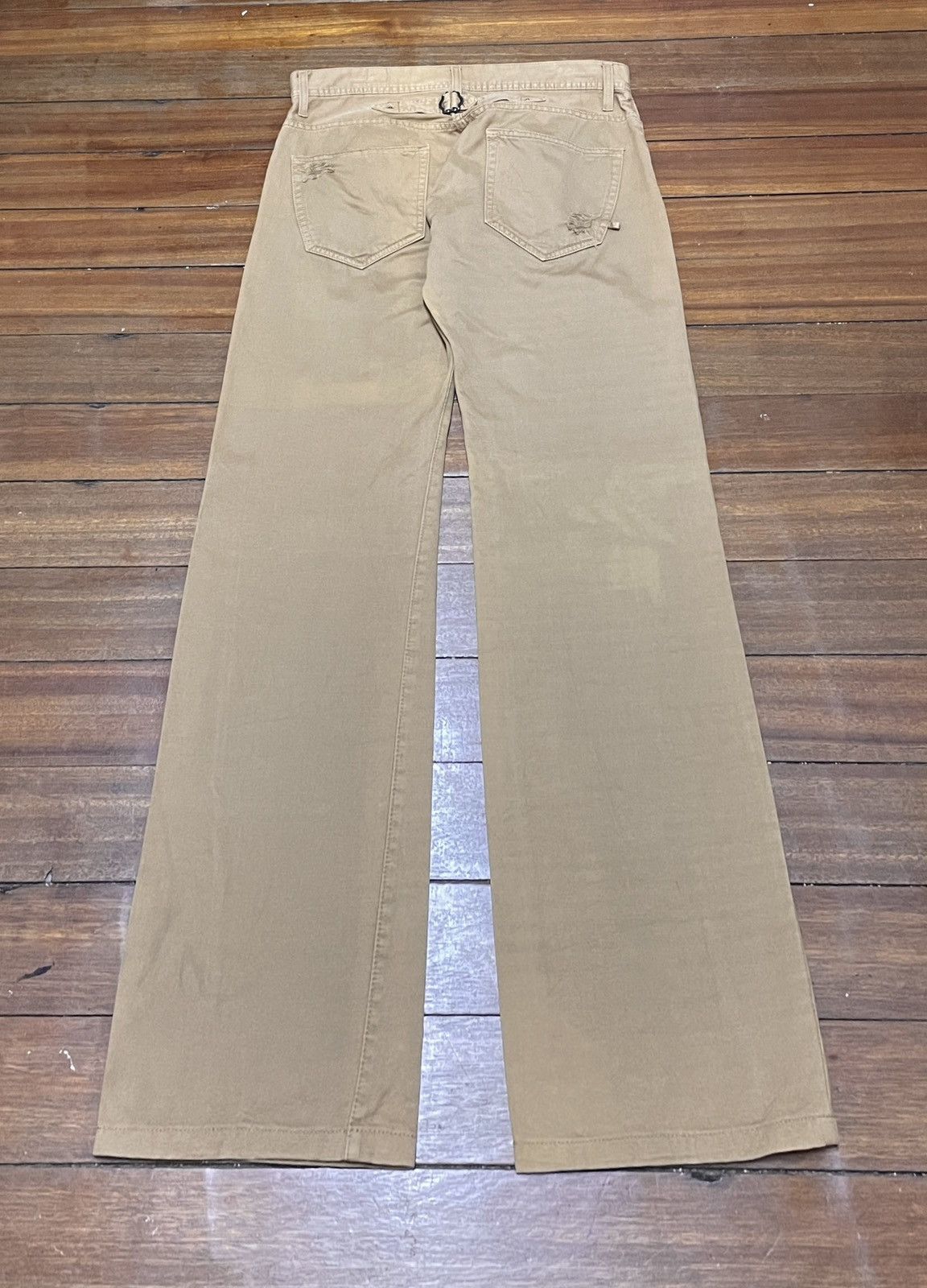 Very Rare Vintage Brand Semantic Design Ripped Pants 2000s