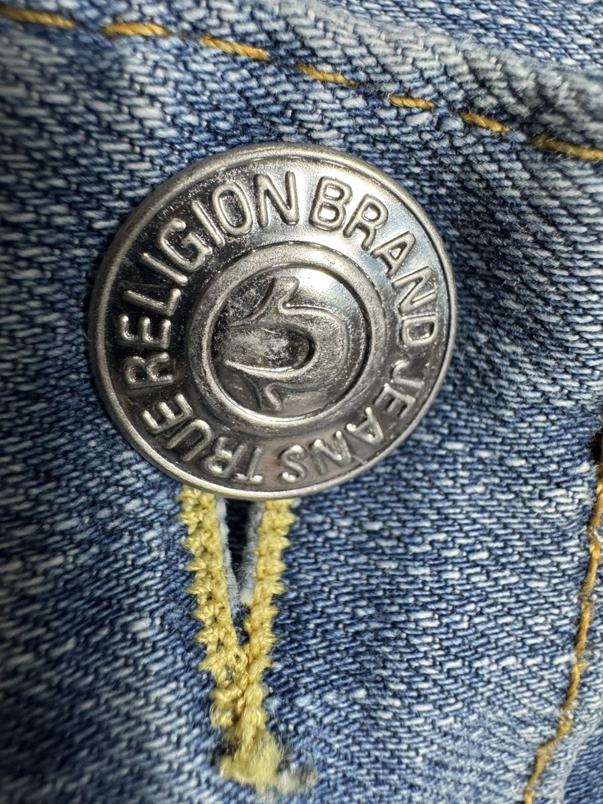 True Religion True Religion Baggy Denim Jeans Size 34 Big Logo Size US 34 / EU 50 - 5 Thumbnail