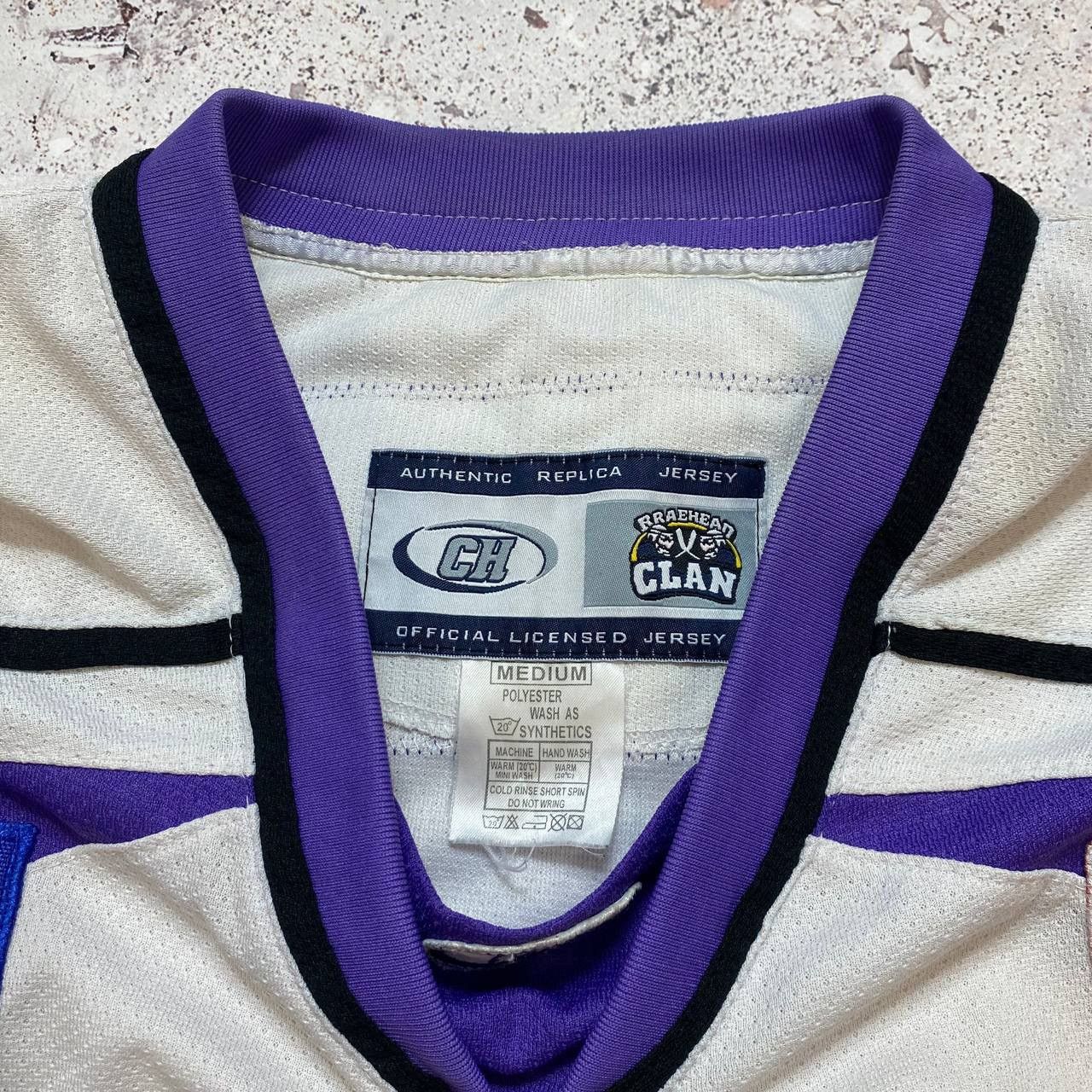 NFL × Vintage Vintage Hockey Jersey Braehead Glasgow Clan EIHL ICE Y2K Size US M / EU 48-50 / 2 - 4 Thumbnail