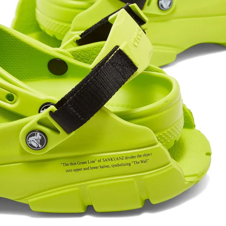 Crocs × Sankuanz Sankuanz x Clog 'Lime Punch' Size US 12 / EU 45 - 4 Thumbnail