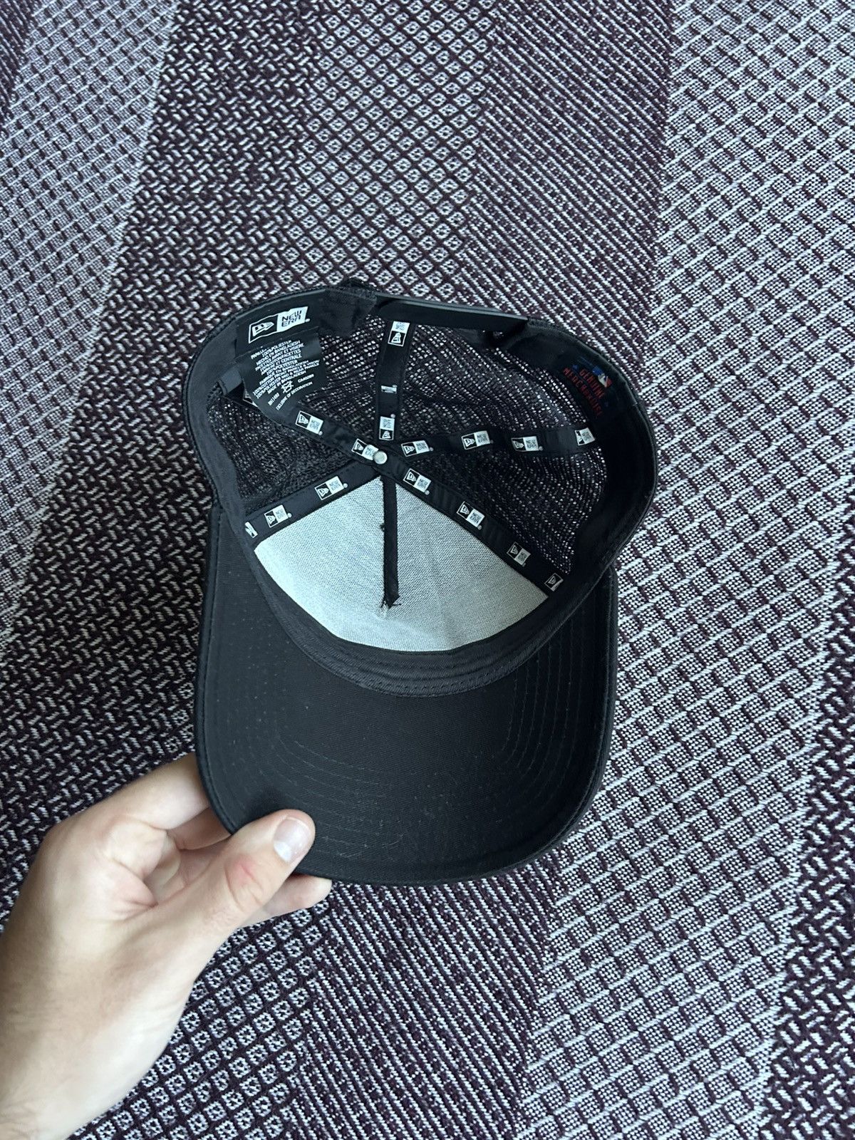 New Era New Era Black Cap Rap Streetwear Style Unisex Size OS Size ONE SIZE - 5 Thumbnail