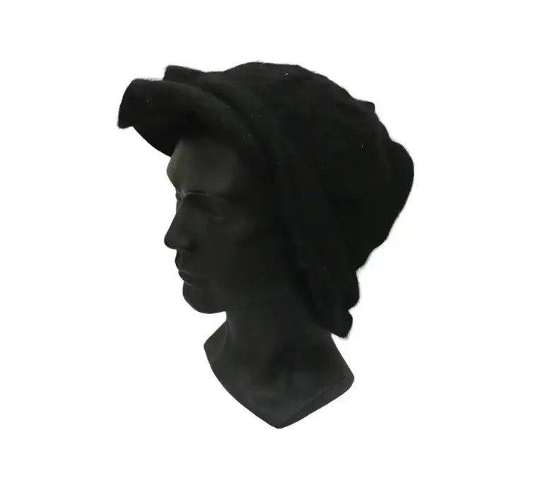 Mila Schon × Vintage Mila Schon Plain Beanie Hat Size ONE SIZE - 1 Thumbnail