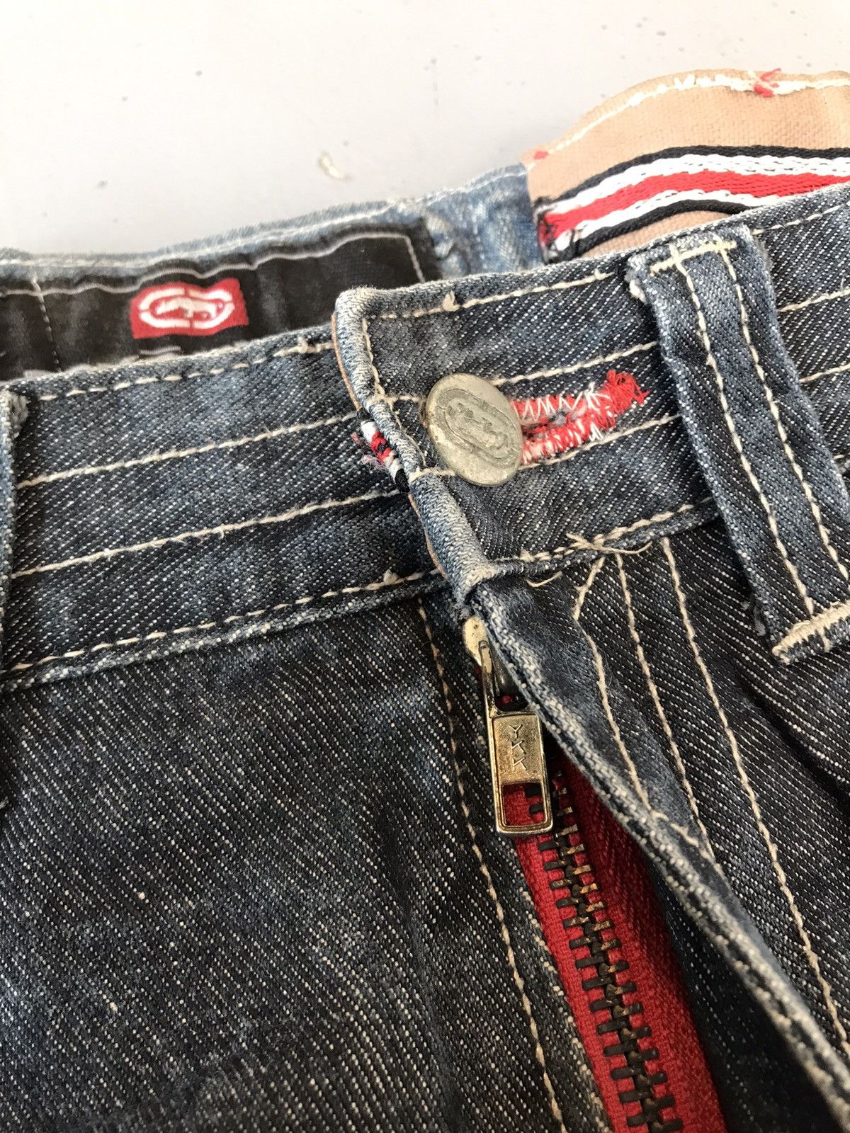 Ecko Unltd. × Vintage Y2K style Ecko UNLTD Denim Size US 35 - 9 Thumbnail