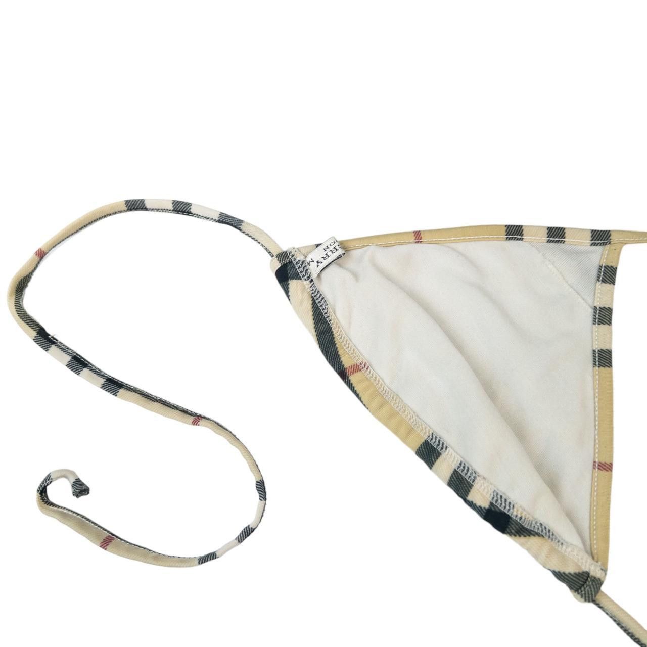 Burberry Vintage Burberry Nova Check Bikini Set Size M Size ONE SIZE - 7 Thumbnail