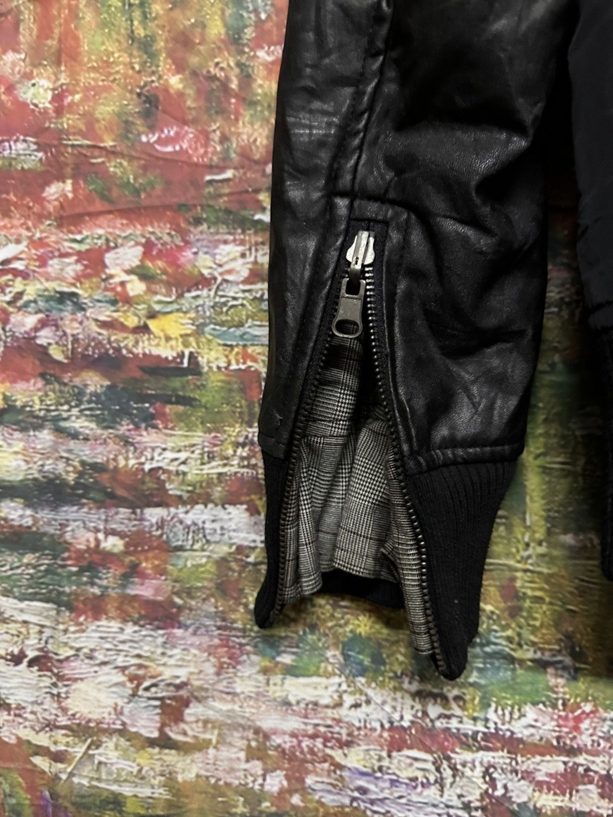 Number (N)ine Vintage Brthbreath reversible black smoke&white beech jack Size US M / EU 48-50 / 2 - 12 Thumbnail