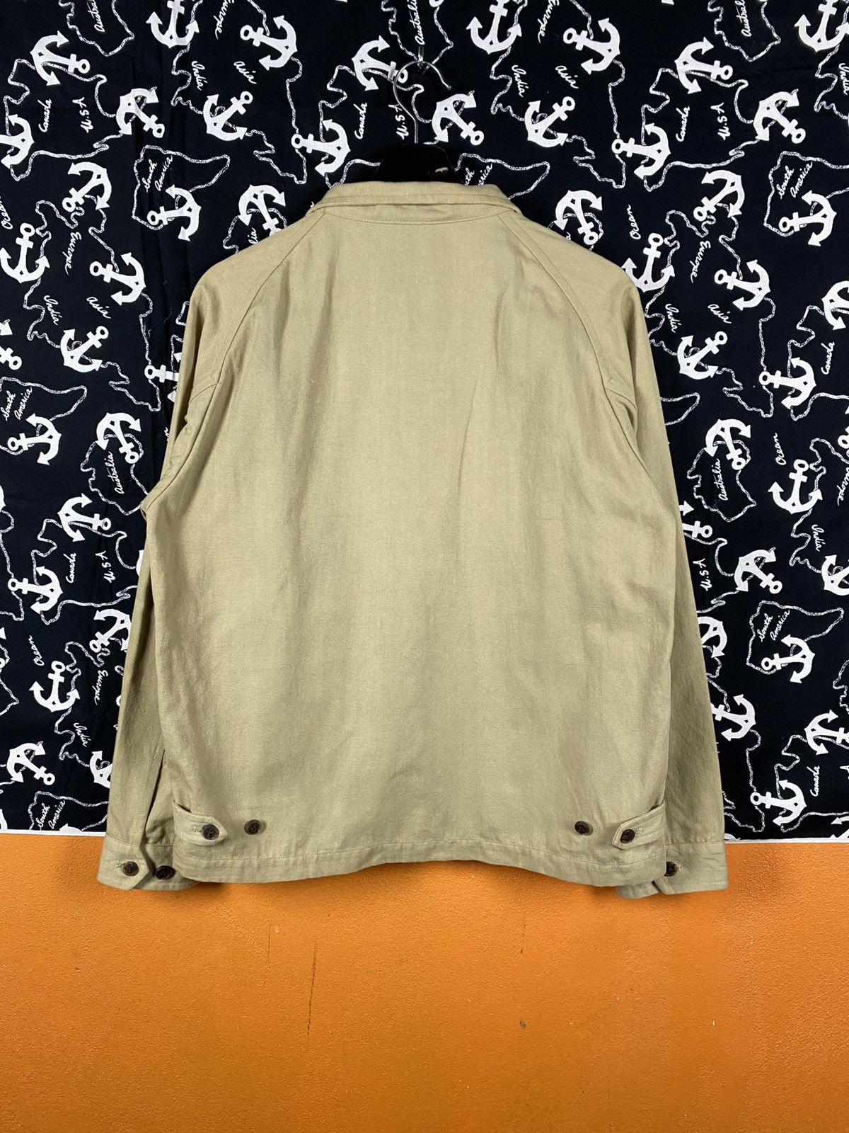 Vintage Vintage New Yorker Beige Zip Jacket – Classic Minimalist Size US M / EU 48-50 / 2 - 13 Thumbnail