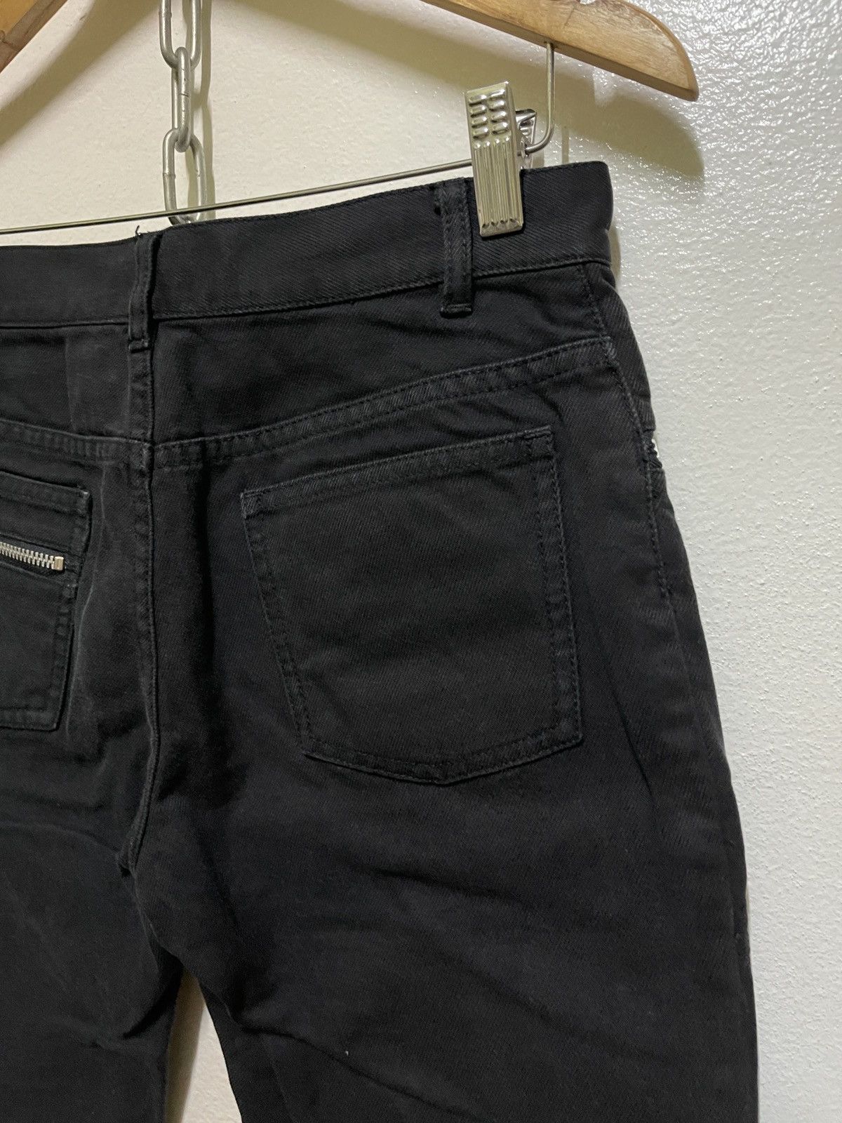 Marc Jacobs Marc Jacobs Black Jeans Zipper Pocket Size 29" - 12 Thumbnail