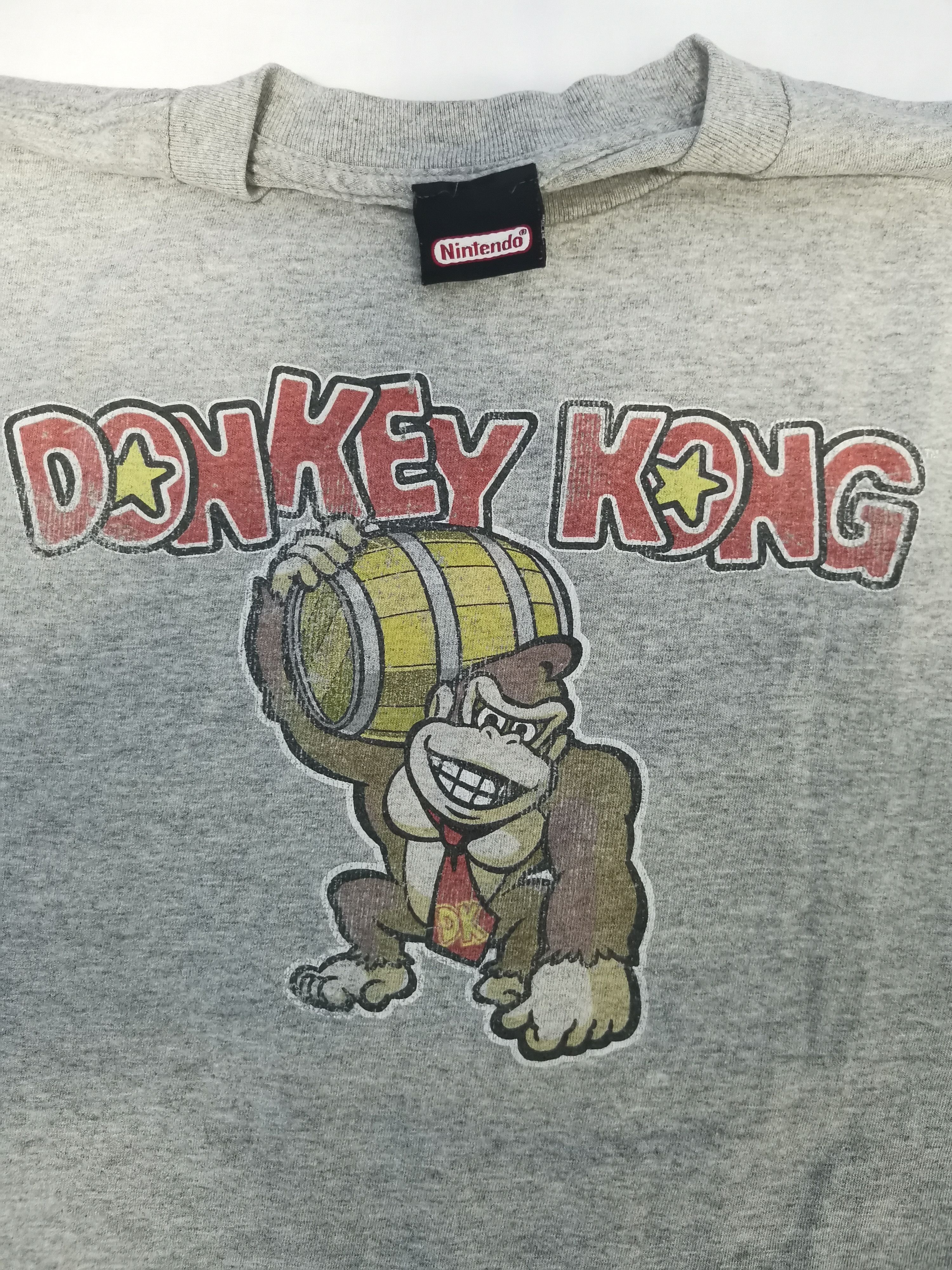 Nintendo Vintage Donkey Kong Nintendo Game Tee Rare Tekken Size US M / EU 48-50 / 2 - 1 Thumbnail