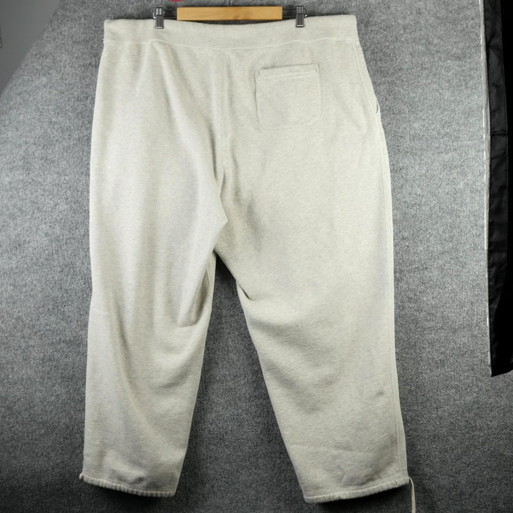 Polo Ralph Lauren Ralph Lauren Sweatpants Mens 3X Gray Fleece Drawstring Pony Logo Loose Baggy Size US 39 - 4 Thumbnail