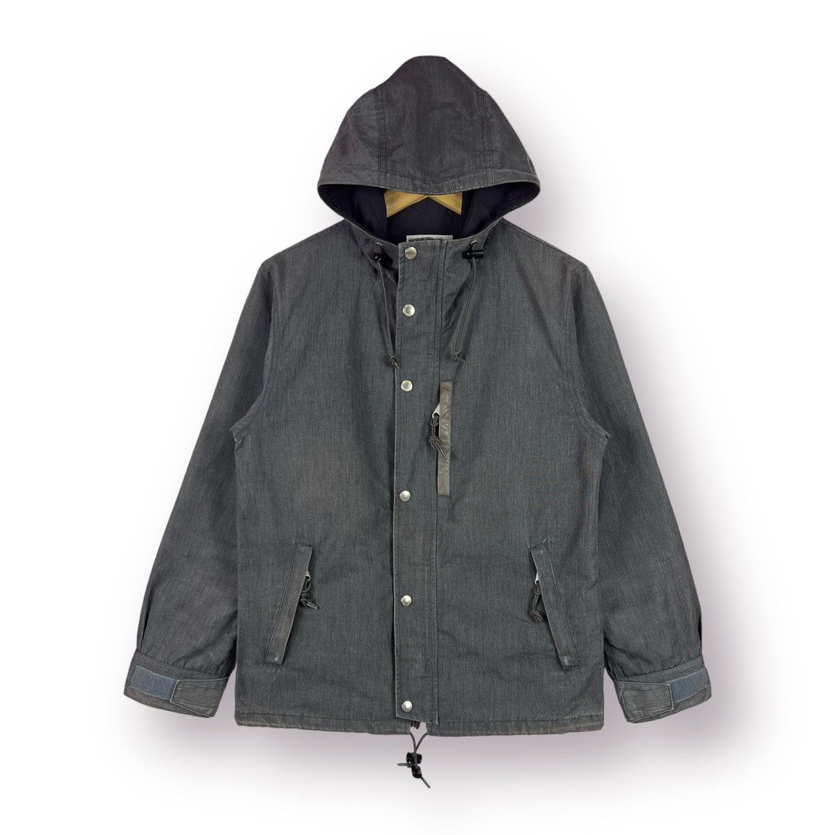 Japanese Brand 🔥 HOODED JOURNAL STANDARD HEAVY JACKET - M Size US M / EU 48-50 / 2 - 1 Thumbnail