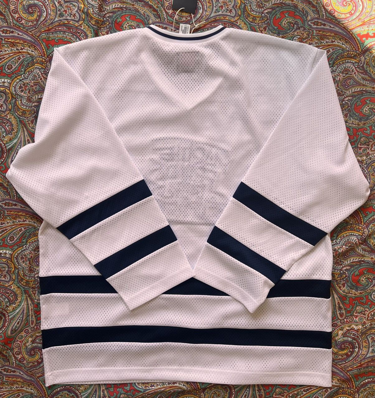 Marithe + Francois Girbaud L Supreme Marithé Francois Girbaud hockey jersey white blue Size US L / EU 52-54 / 3 - 7 Thumbnail