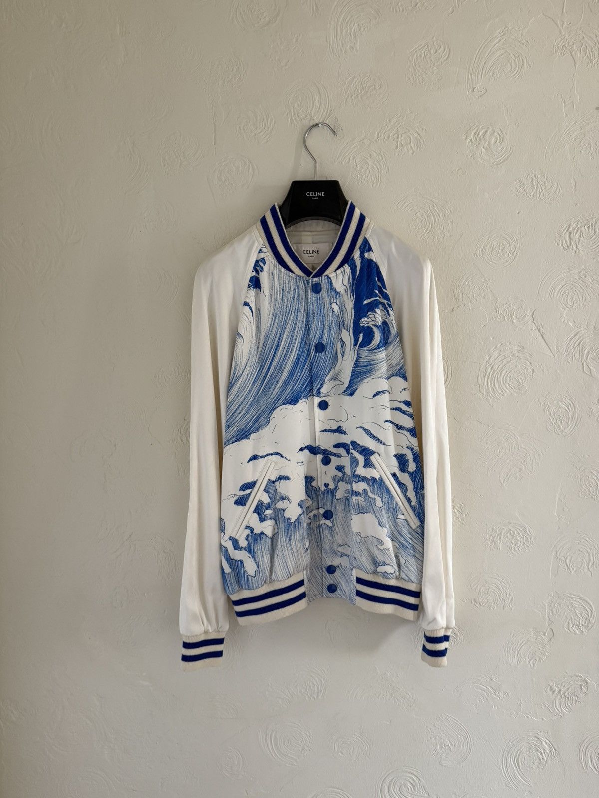 Celine × Hedi Slimane RARE — Celine SS24 Souvenir Jacket Varsity Size US S / EU 44-46 / 1 - 1 Thumbnail