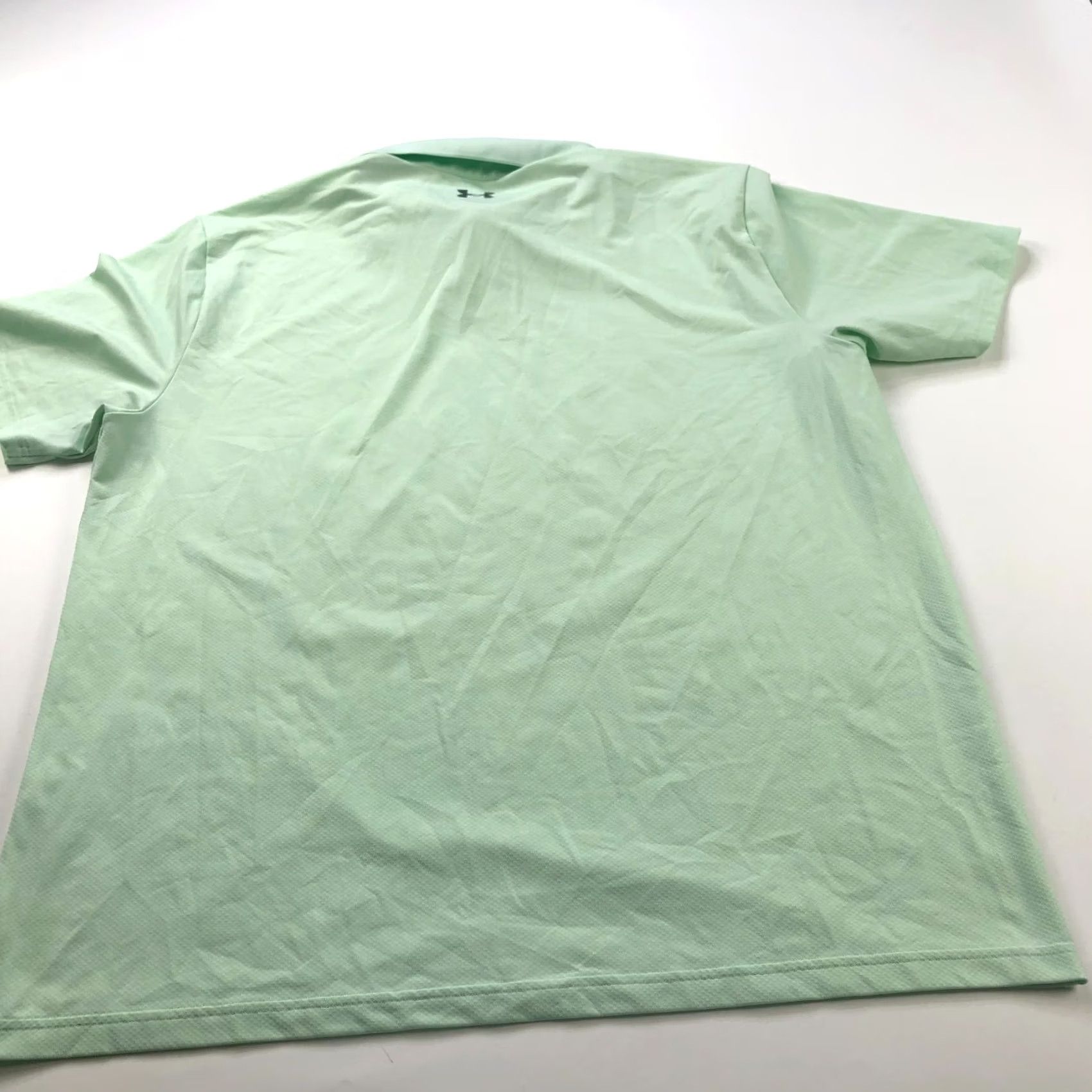 Under Armour Under Armour Polo Shirt Golf Solid Green 2XL Mens Shirt Polo SS Button Performance Polo XL? Size US XXL / EU 58 / 5 - 5 Thumbnail