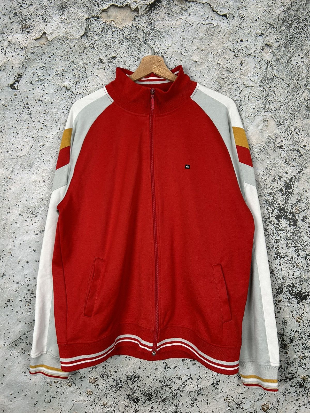 Quiksilver Vintage Quiksilver 90s Zip Up Sweatshirt Streetwear Hype Size US XL / EU 56 / 4 - 3 Thumbnail