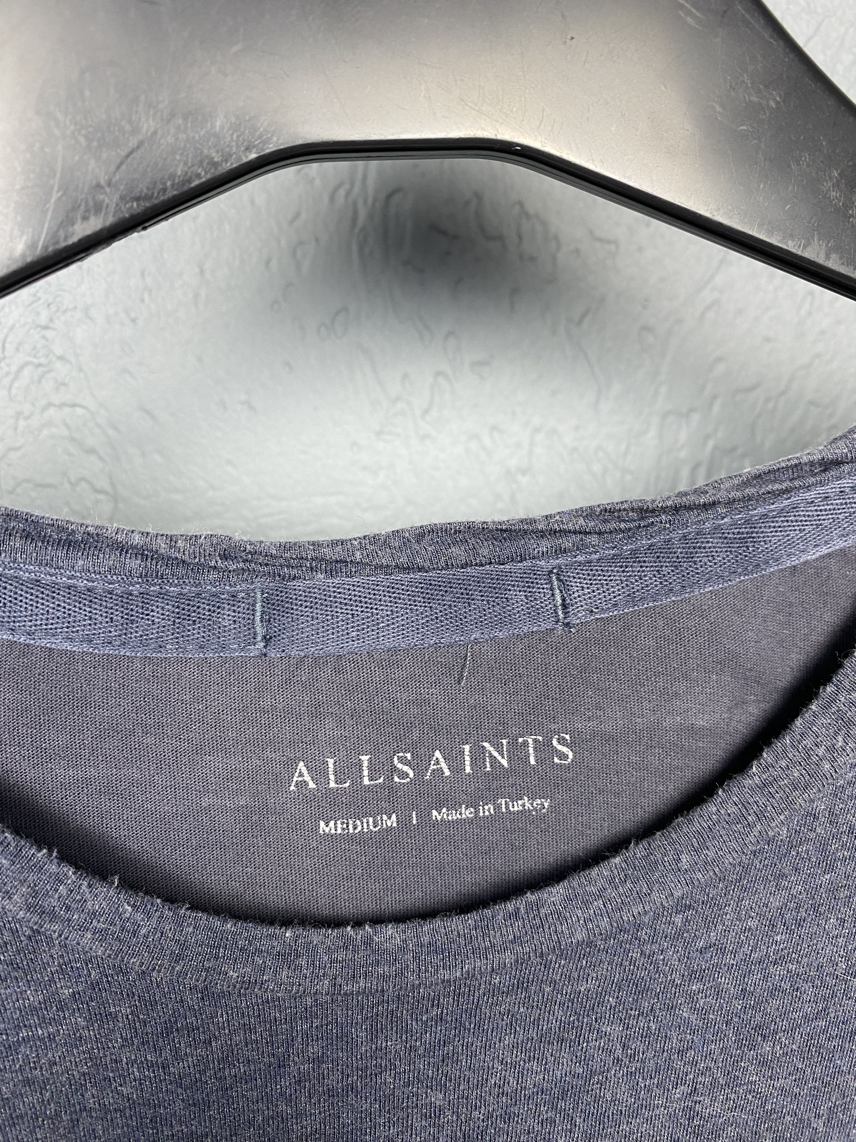 Allsaints Allsaints Vintage Mens Panel Tonic Crew Neck T-Shirt Size US M / EU 48-50 / 2 - 4 Thumbnail