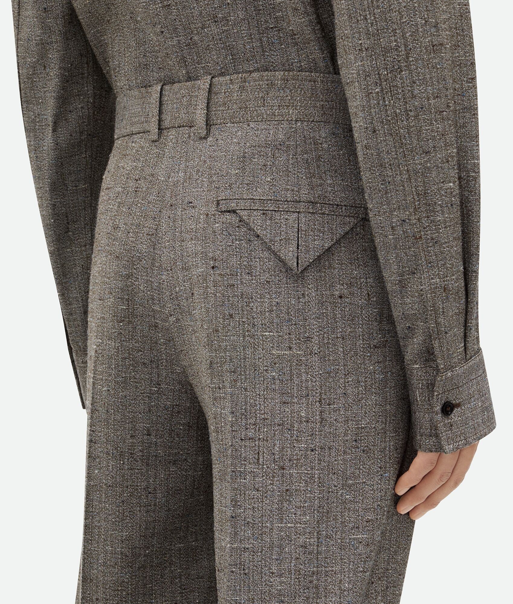 Bottega Veneta o1loc1c0825 743612 Viscose and Silk Straight Leg Pants Size US L / EU 52-54 / 3 - 4 Thumbnail