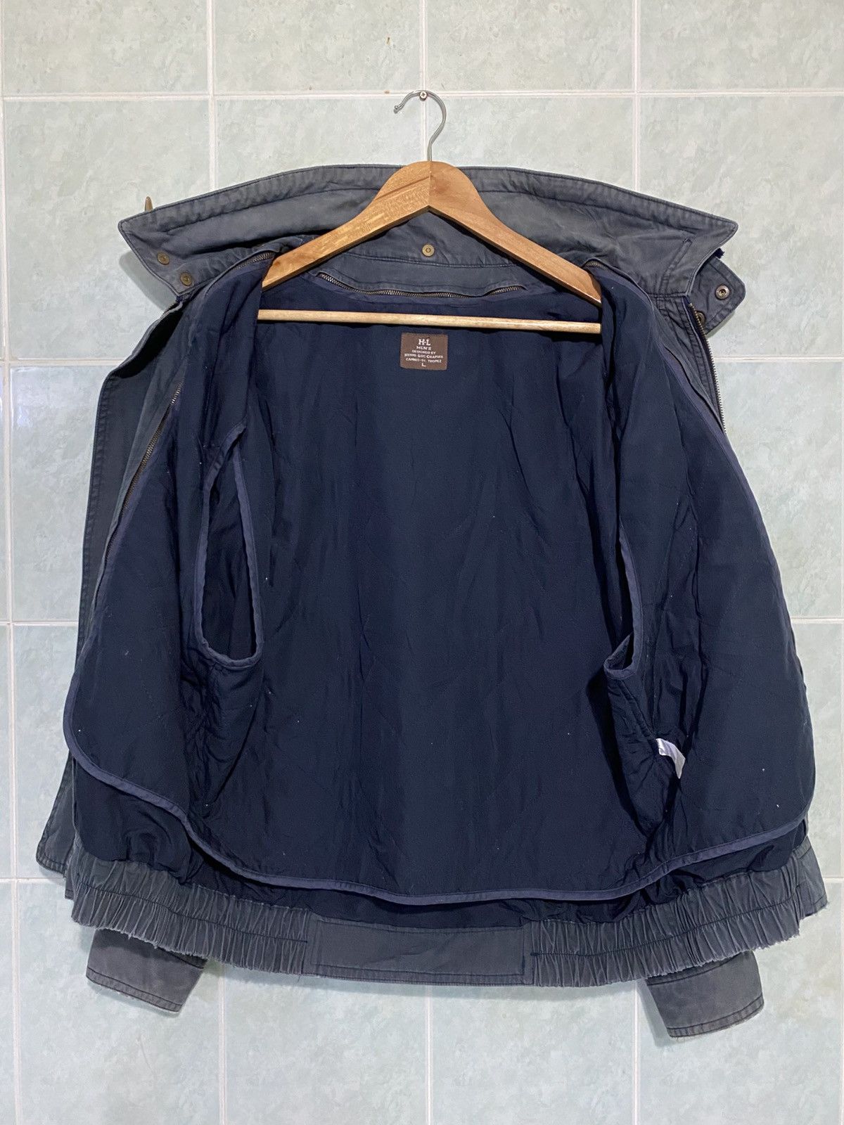 Designer × Vintage RARE 💥 VINTAGE HENRI LUC CHAPUIS INNER VEST BOMBER JACKET Size US L / EU 52-54 / 3 - 11 Thumbnail