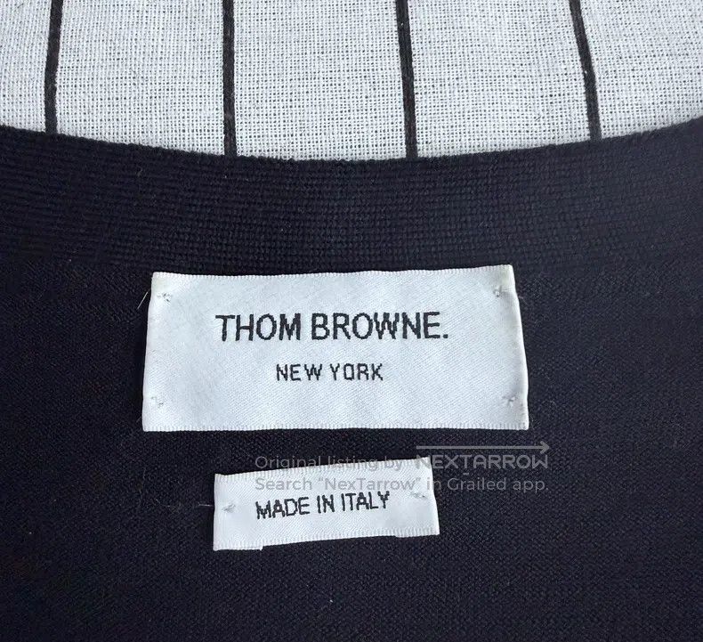 Thom Browne Thom Browne Classic cardigan Size US L / EU 52-54 / 3 - 3 Thumbnail