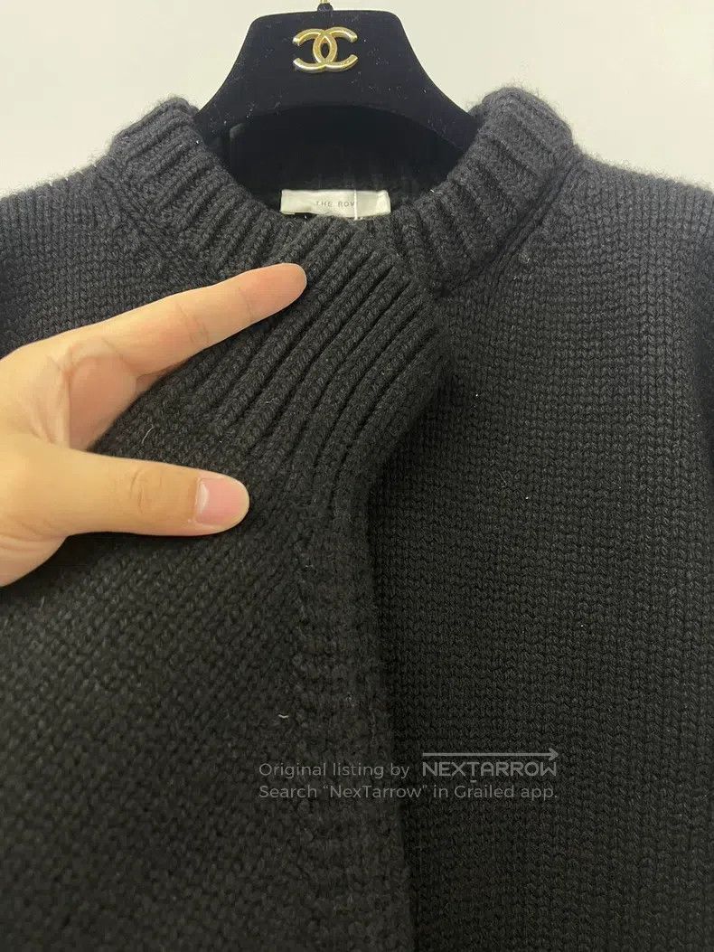 The Row The row Black knit sweater Size XS / US 0-2 / IT 36-38 - 3 Thumbnail