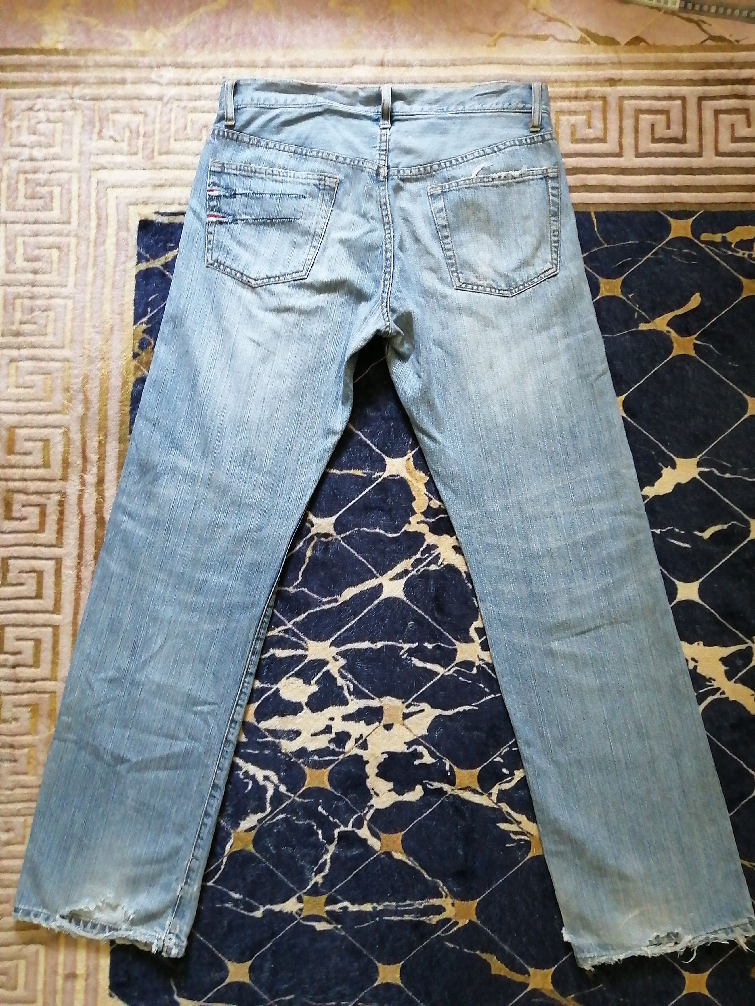 Takeo Kikuchi Vintage Takeo Kikuchi Patchwork Sashiko Denim Size US 32 / EU 48 - 13 Thumbnail