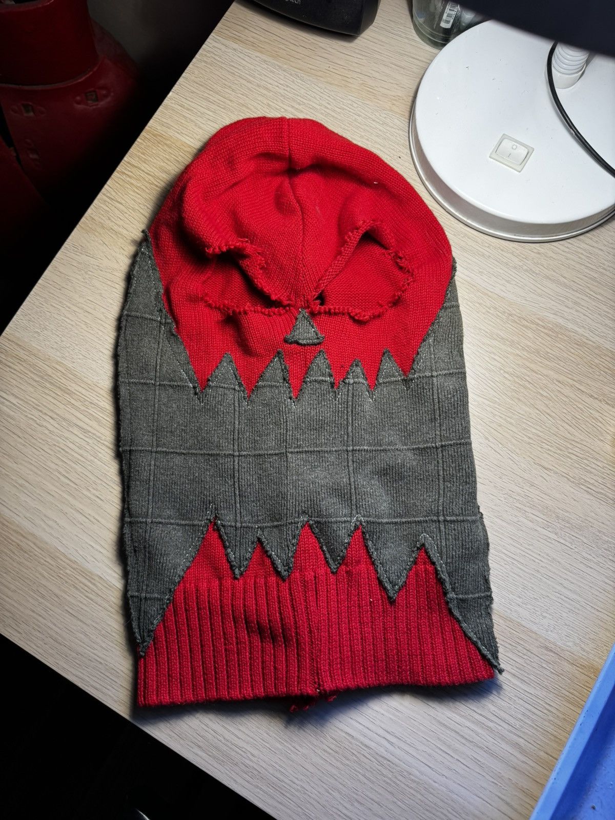 Pre-owned Asspizza Balaclava Mask In Black