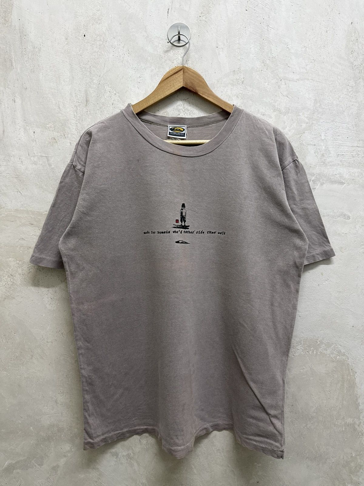 Quiksilver GRAIL! Distressed Vintage 90s Quiksilver Faded Tees Size US L / EU 52-54 / 3 - 3 Thumbnail