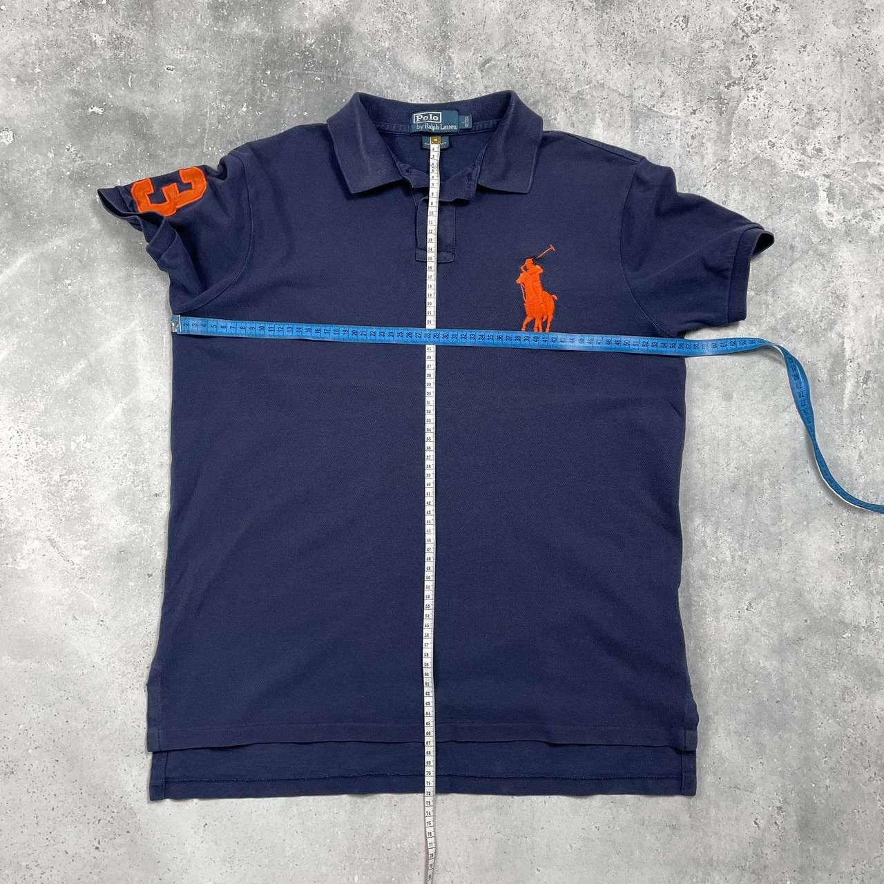 Polo Ralph Lauren Vintage 2000s Polo Ralph Lauren No 3 Big Pony Polo Shirt L Size US L / EU 52-54 / 3 - 13 Thumbnail