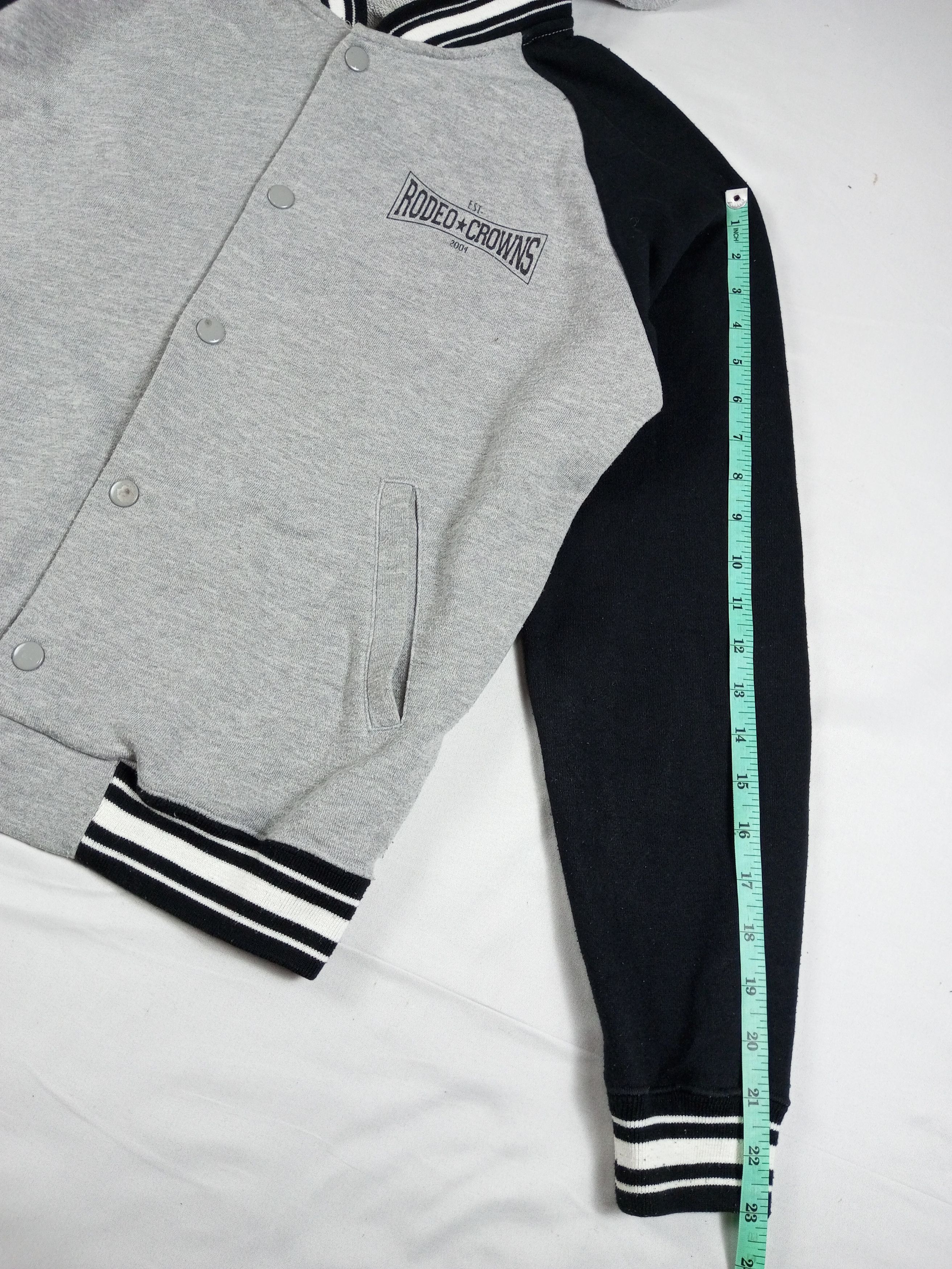 Hysteric Glamour 🔥Sicks Rodeo Crown Detachable Varsity Hoodie Jacket Size US M / EU 48-50 / 2 - 9 Thumbnail