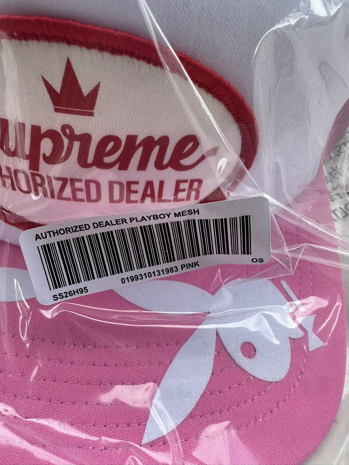 Playboy × Supreme Supreme Playboy Mesh Hat Cap Size ONE SIZE - 3 Thumbnail