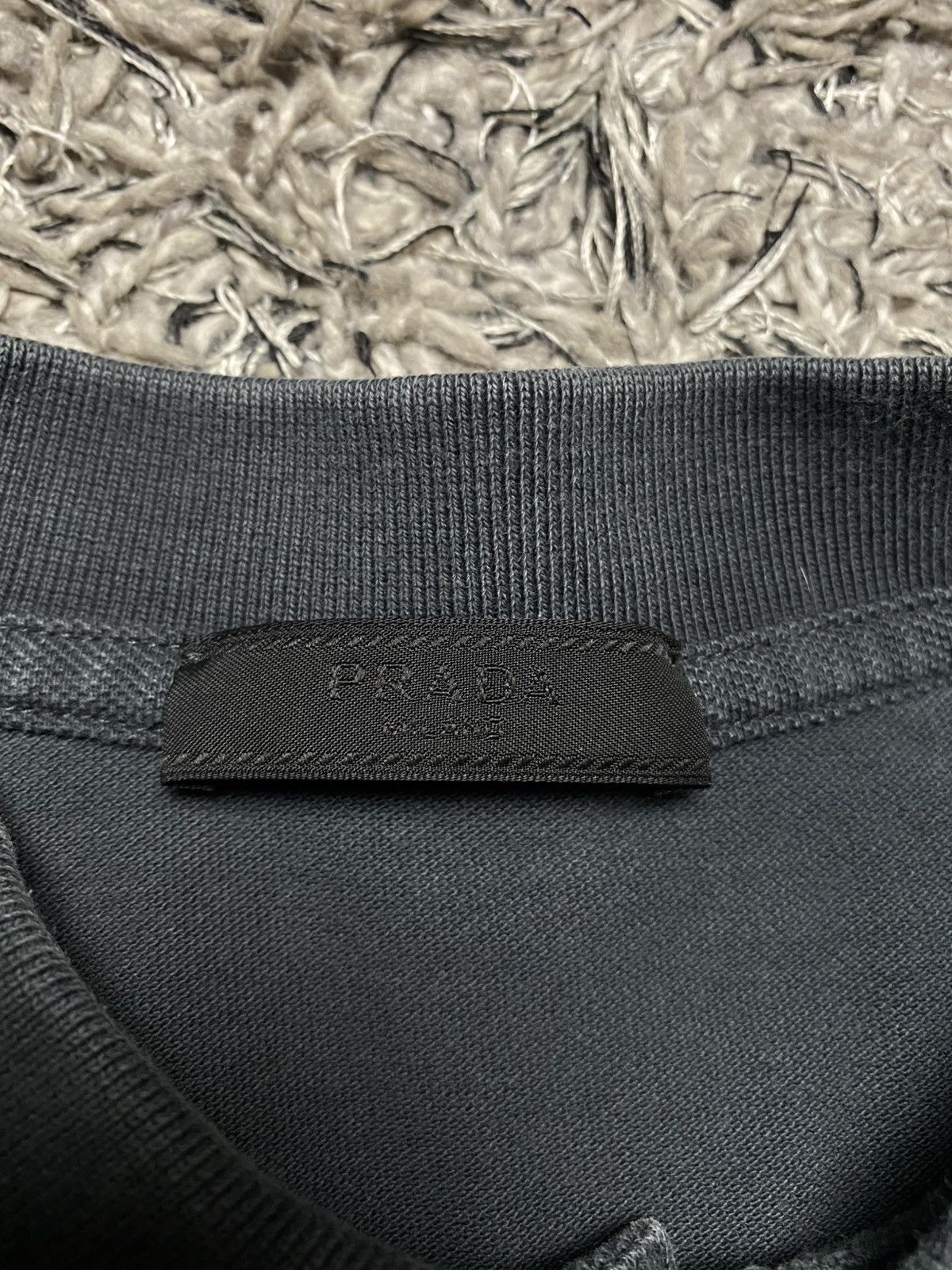 Prada Prada Contrast-Trimmed Cotton Pique Polo Shirt patch M y2k Size US M / EU 48-50 / 2 - 11 Thumbnail