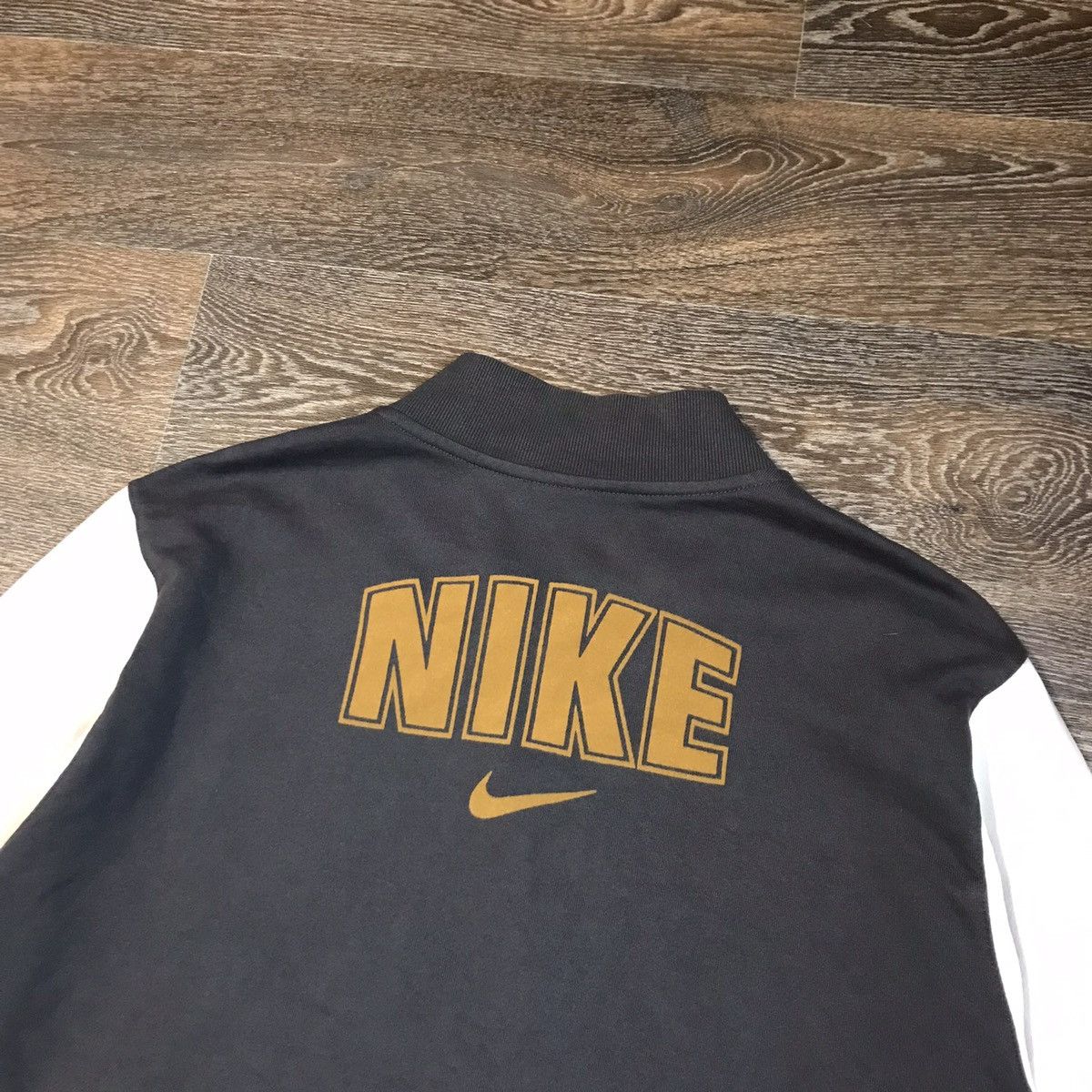 Nike × Vintage NIKE Big boy DRILL BIG LOGO RARE Y2K VINTAGE BOMBER JACKET Size US XXL / EU 58 / 5 - 6 Thumbnail