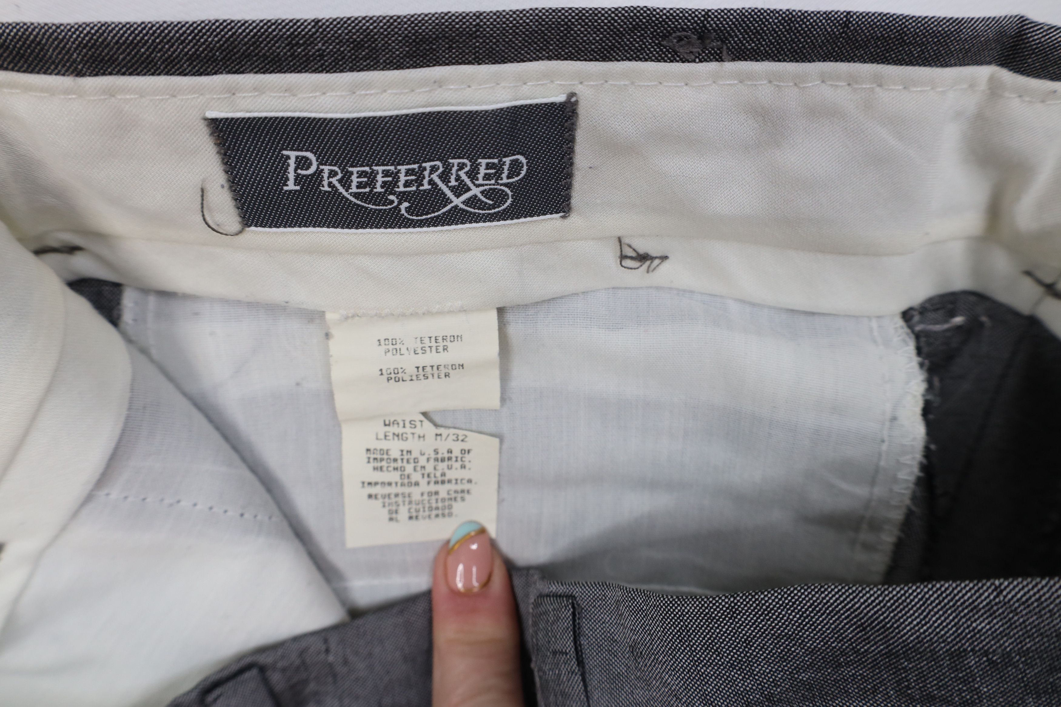 Vintage Vintage 90s Streetwear Fleck Knit Chino Pants Trousers USA Size US 30 / EU 46 - 6 Thumbnail