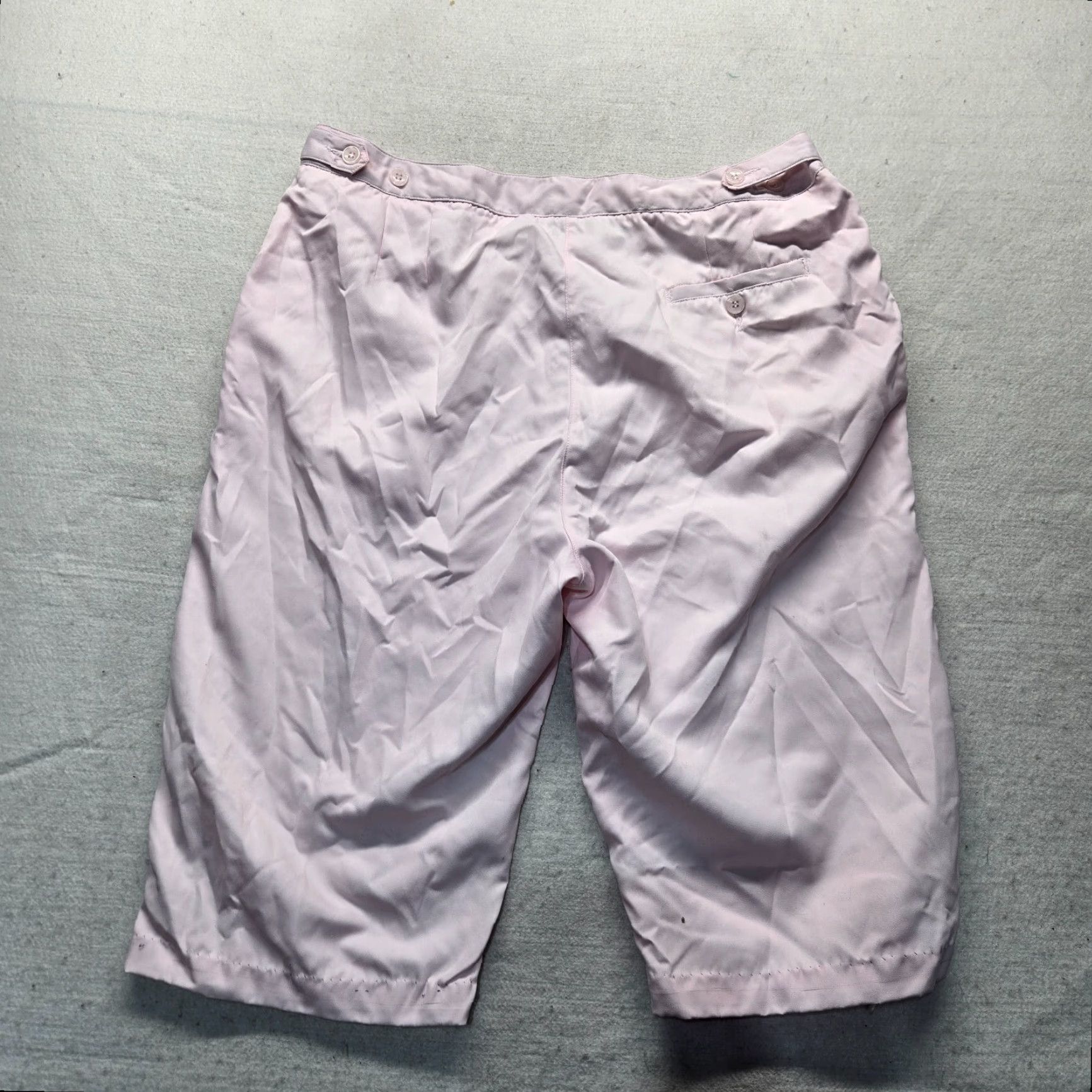 Vintage Allyson Whitmore Golf Shorts Solid Light Pink Knee High Adult Women's Size 14 Size 36" / US 14 / IT 50 - 7 Thumbnail