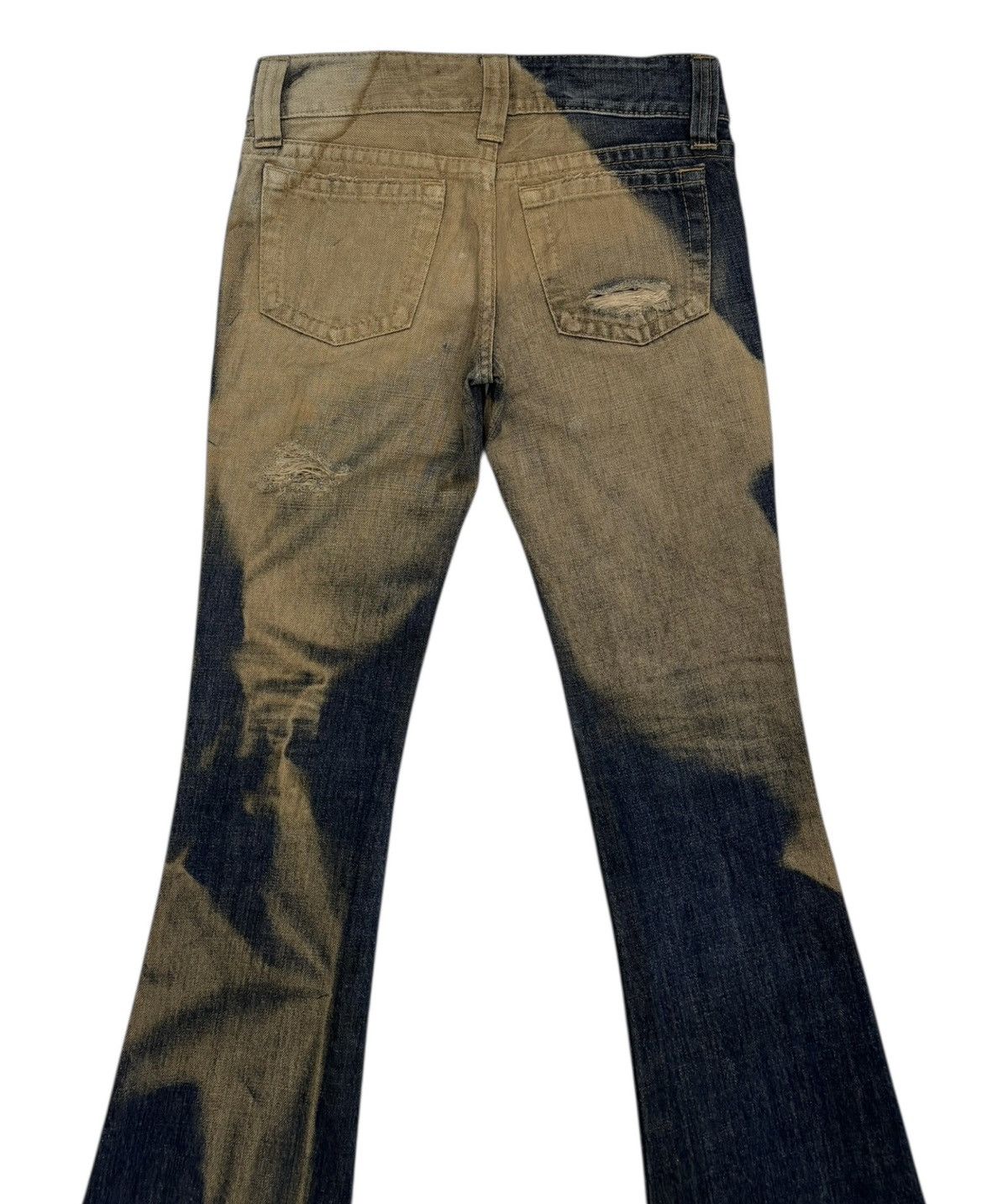 Hysteric Glamour × If Six Was Nine Vintage Flared Jeans Mud Wash IfSixWasNine Lgb Moussy Jeans Size 27" / US 4 / IT 40 - 6 Thumbnail