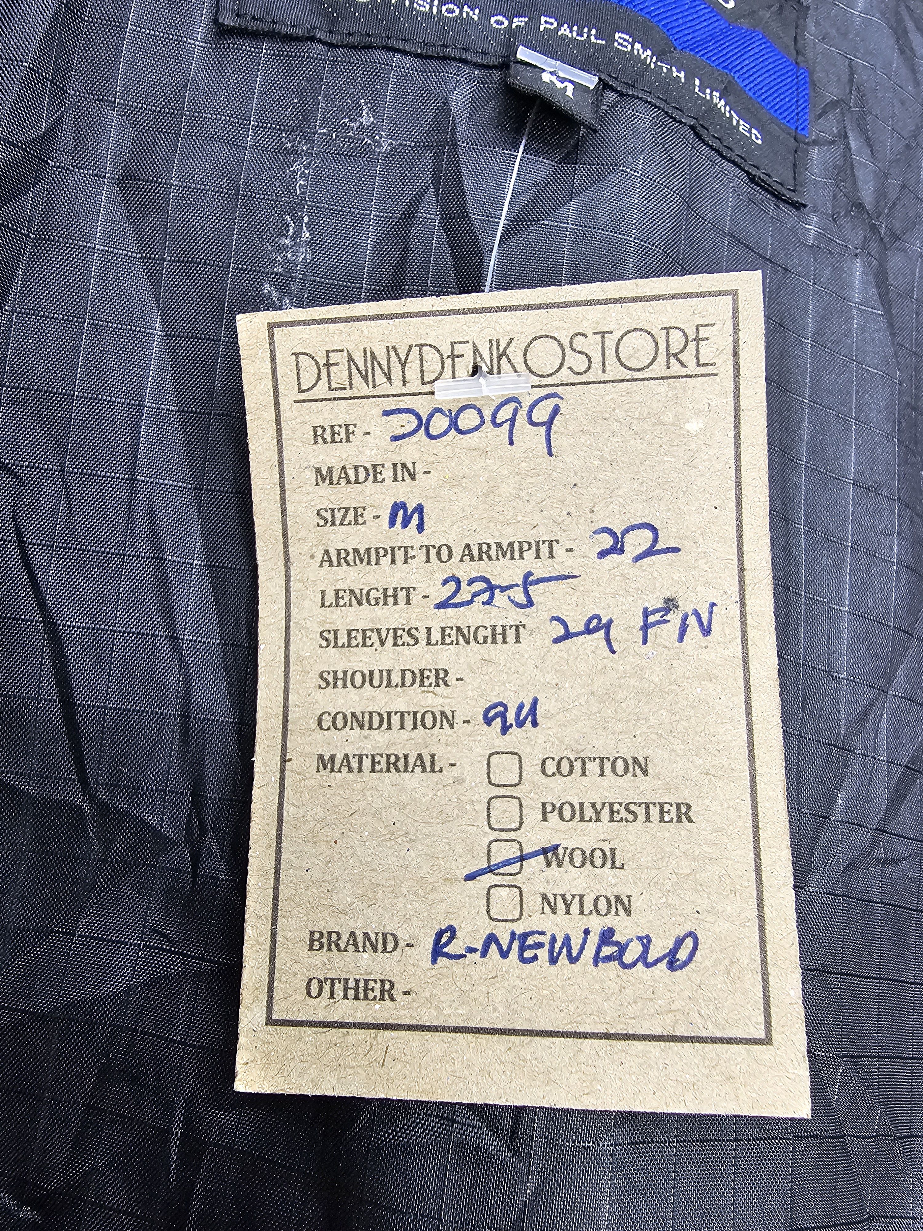 Paul Smith R. NEWBOLD Paul Smith Wool Hoodie Winter Jacket J0099 Size US M / EU 48-50 / 2 - 14 Thumbnail