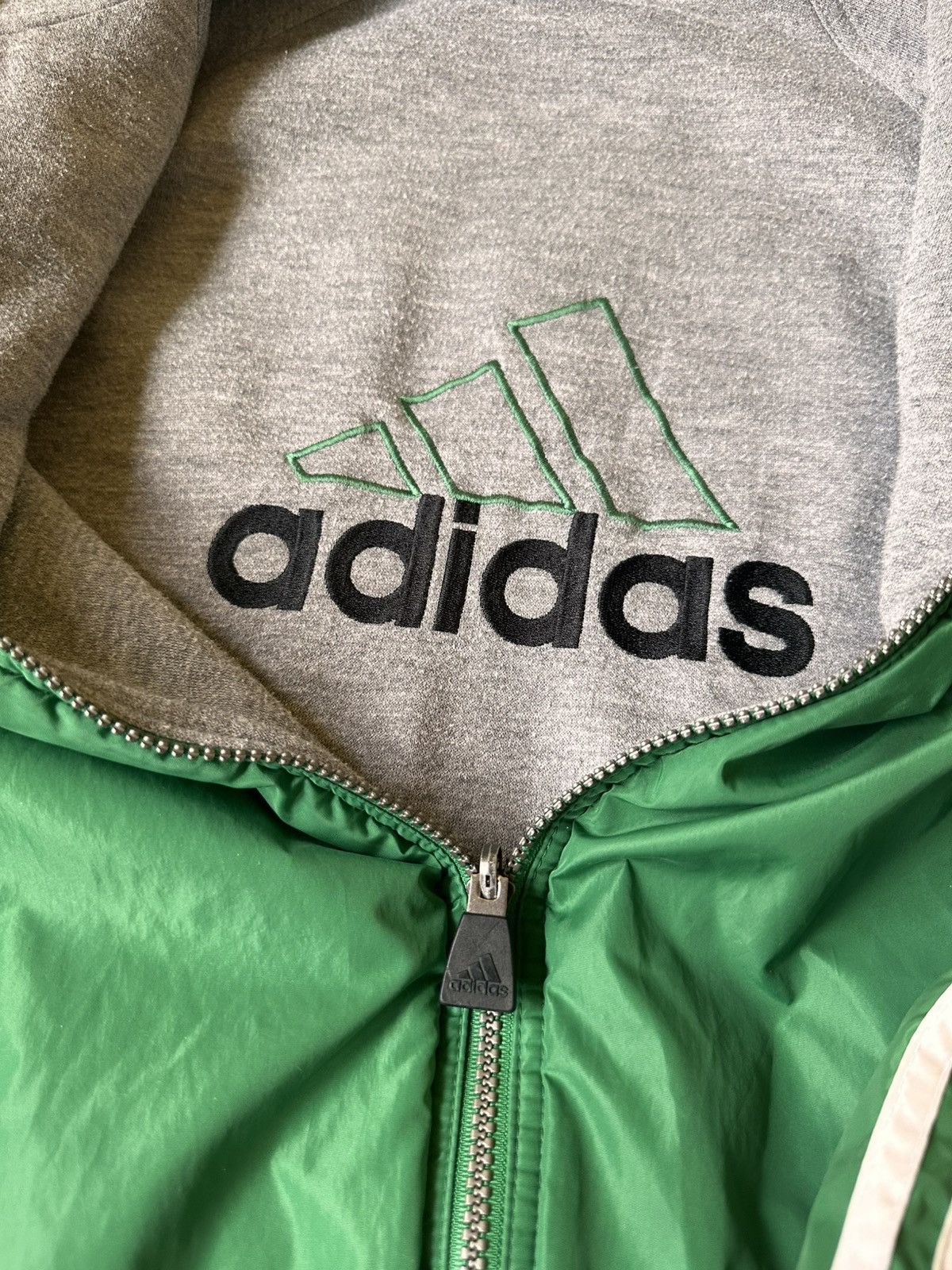 Adidas Vintage 90’s Adidas Reversible Jacket Size US L / EU 52-54 / 3 - 4 Thumbnail