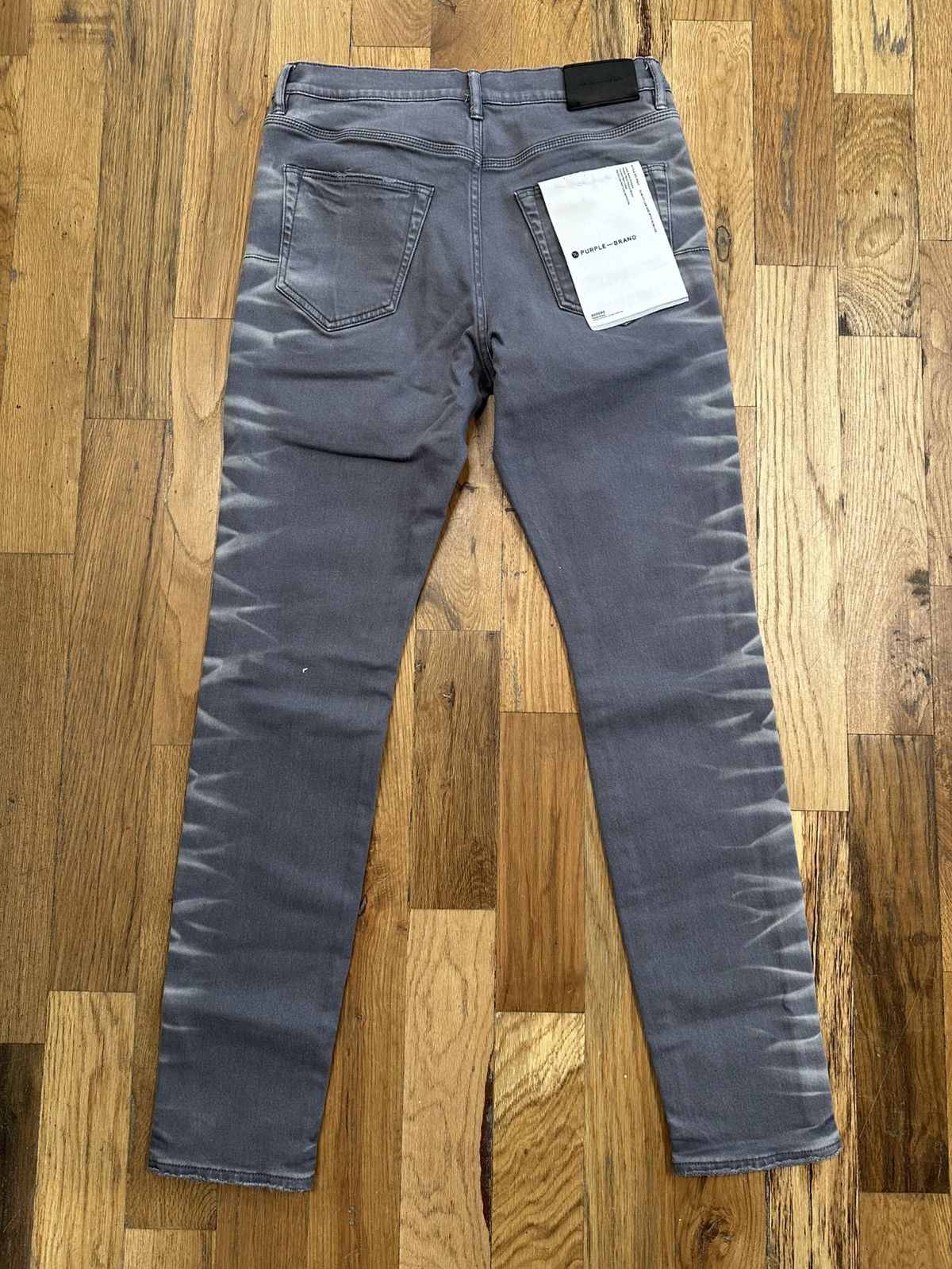 Purple Brand Purple Brand Plain Grey Denim Jeans Size 31 Size US 31 - 2 Thumbnail